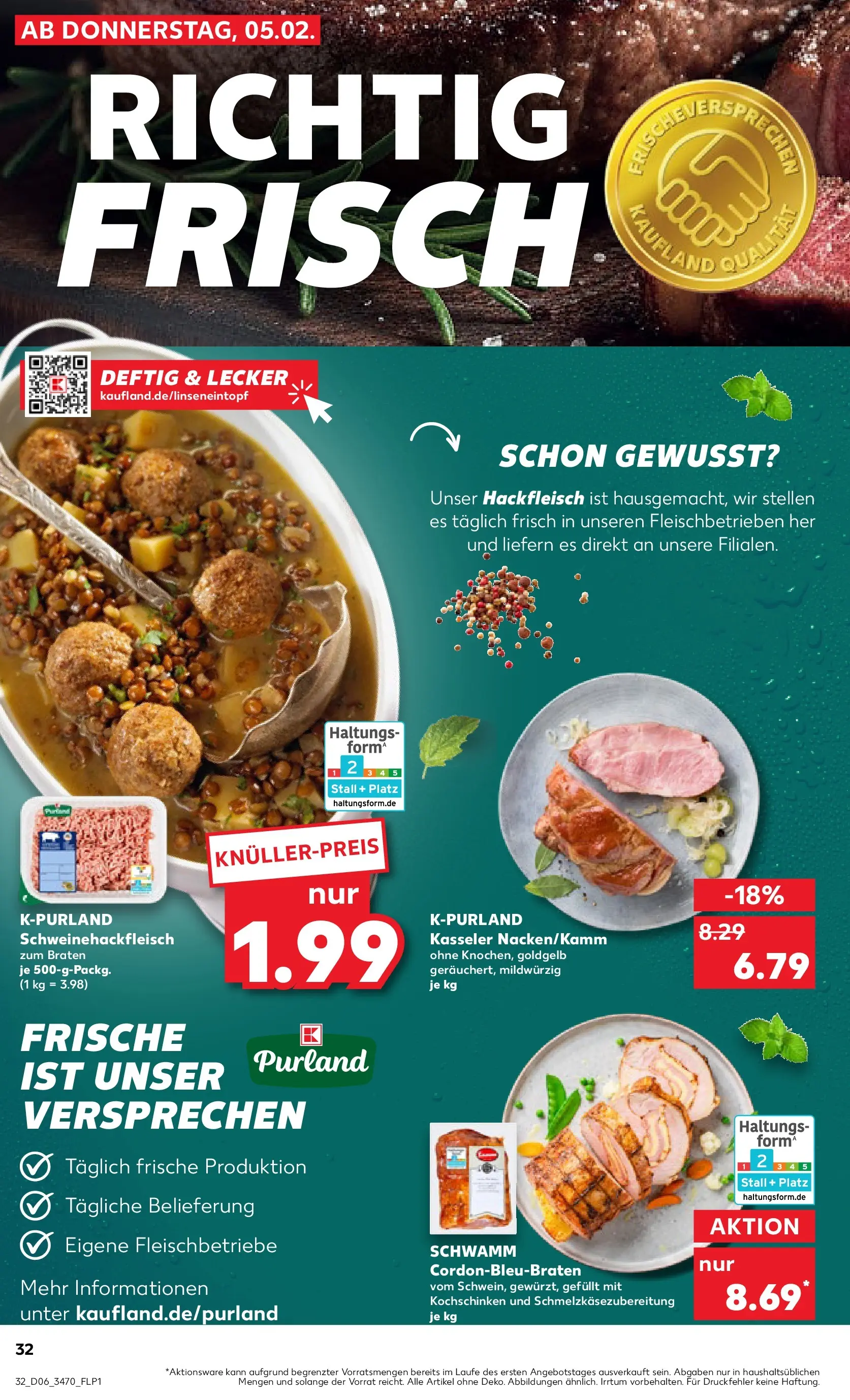 Prospekt Kaufland ab 09.02.2026 » Angebote Online zum Blättern | Seite: 32