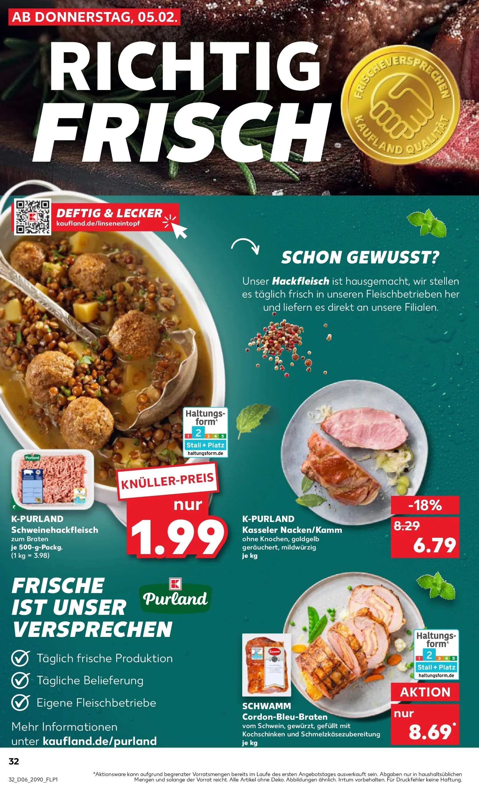 Prospekt Kaufland ab 09.02.2026 » Angebote Online zum Blättern | Seite: 32