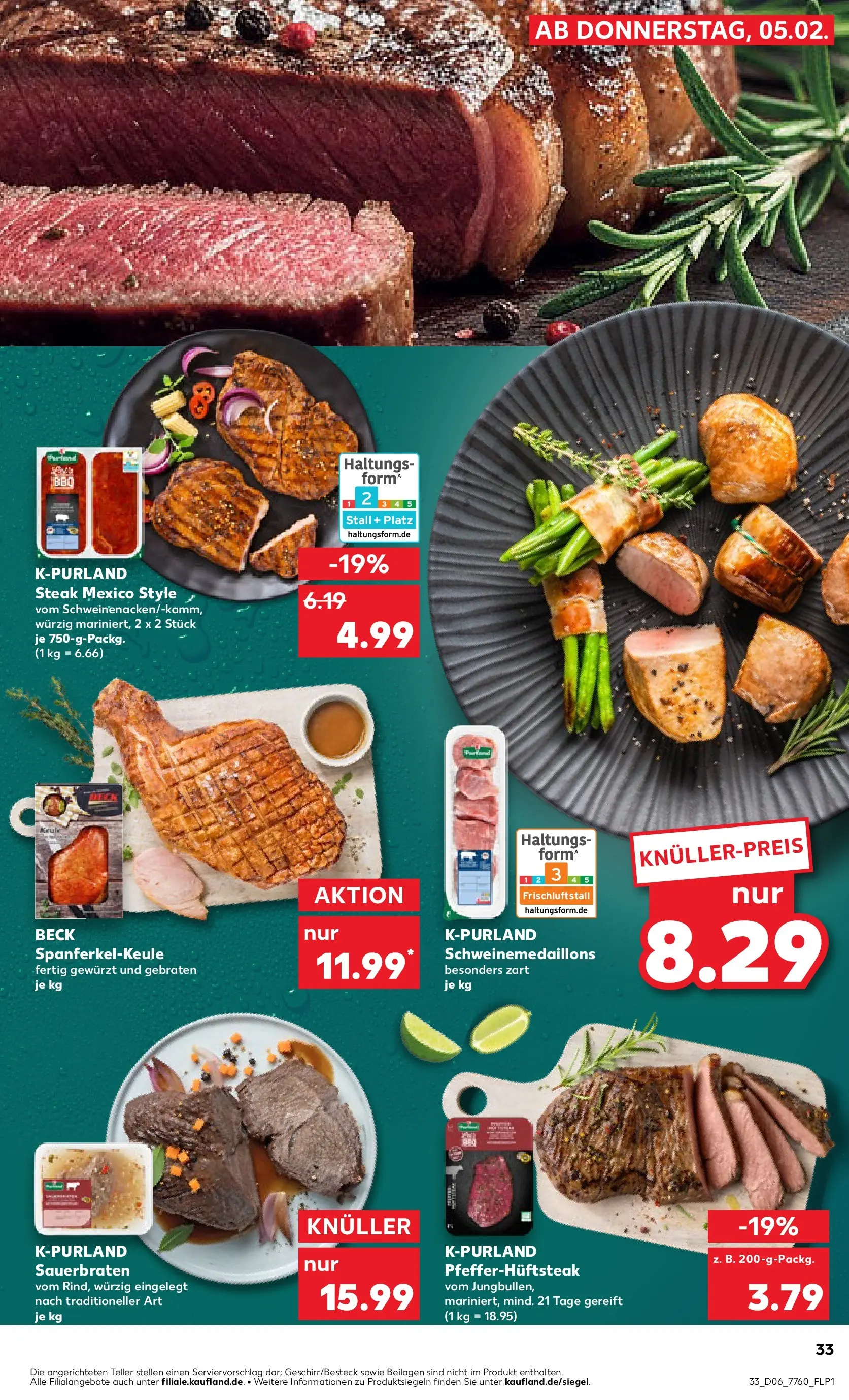 Prospekt Kaufland ab 09.02.2026 » Angebote Online zum Blättern | Seite: 33