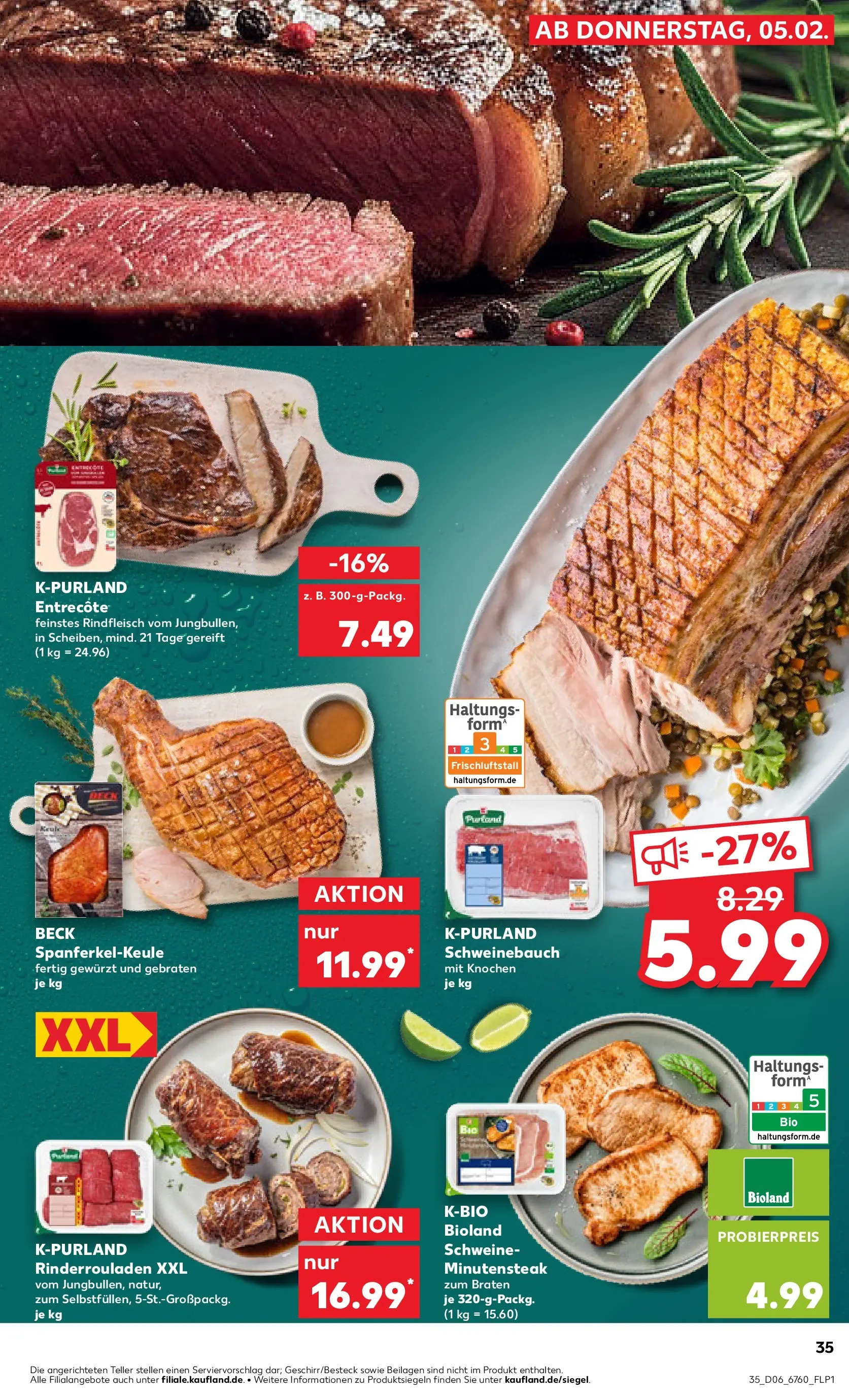 Prospekt Kaufland ab 08.02.2026 » Angebote Online zum Blättern | Seite: 35
