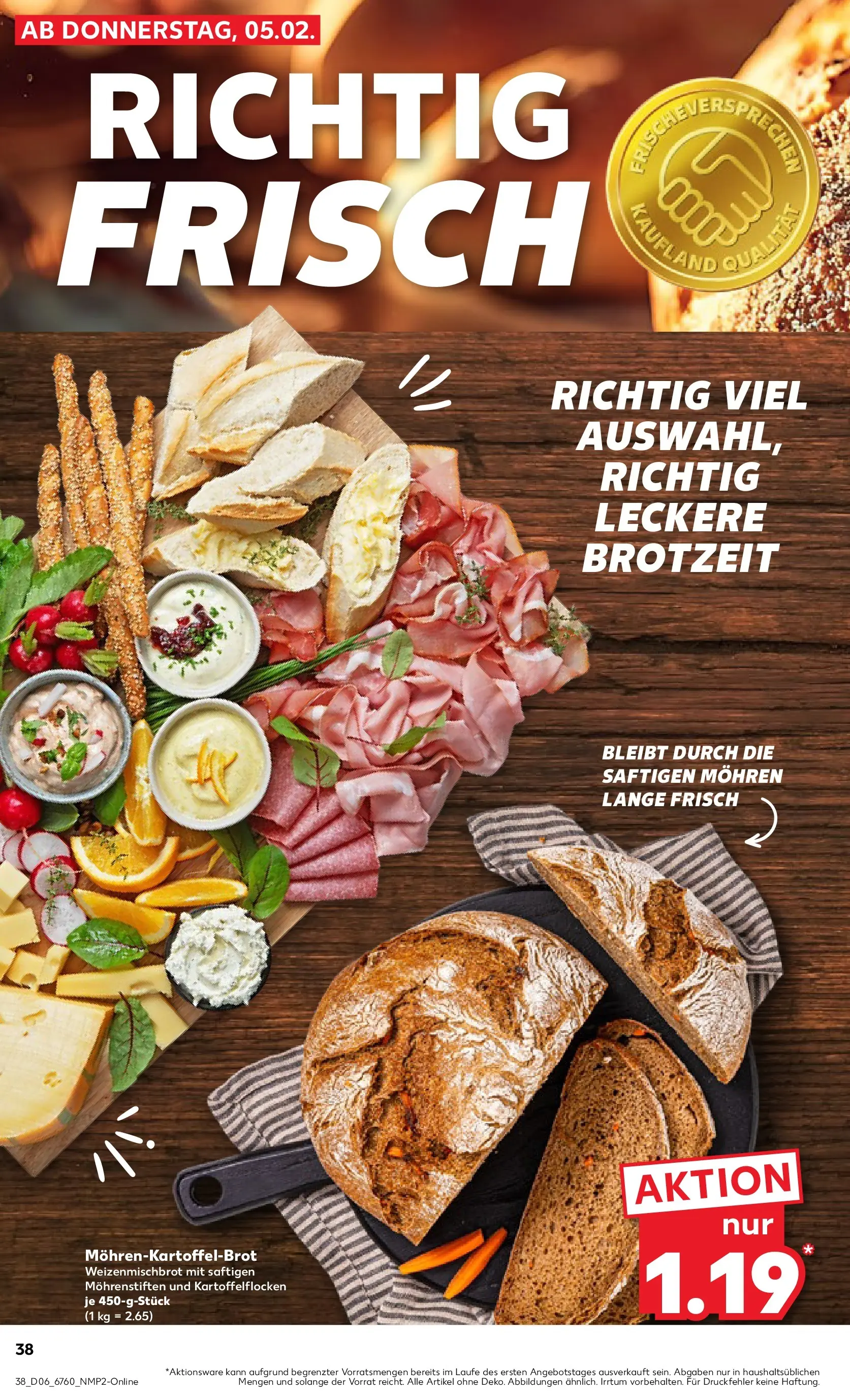 Prospekt Kaufland ab 08.02.2026 » Angebote Online zum Blättern | Seite: 38