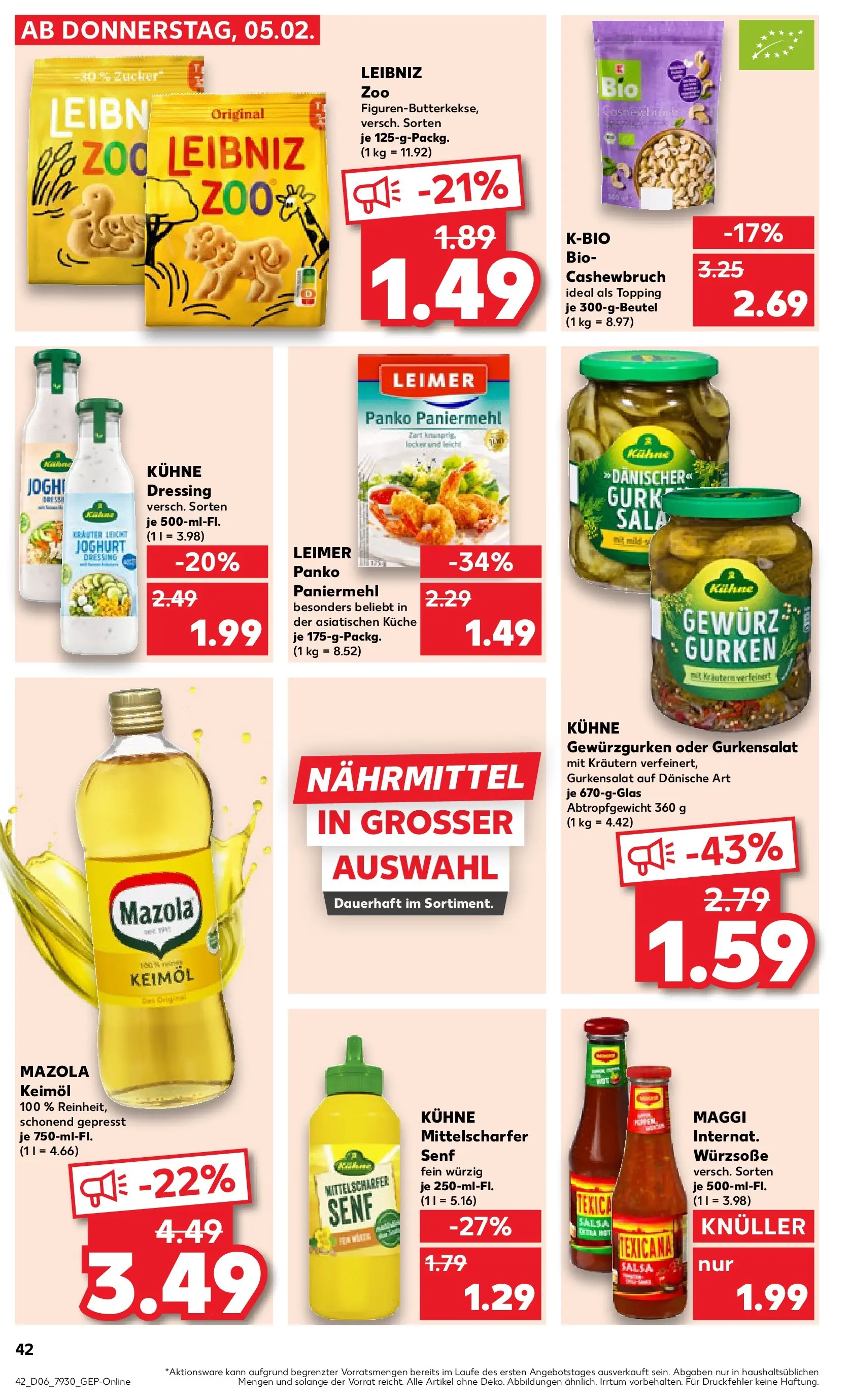 Prospekt Kaufland ab 09.02.2026 » Angebote Online zum Blättern | Seite: 42