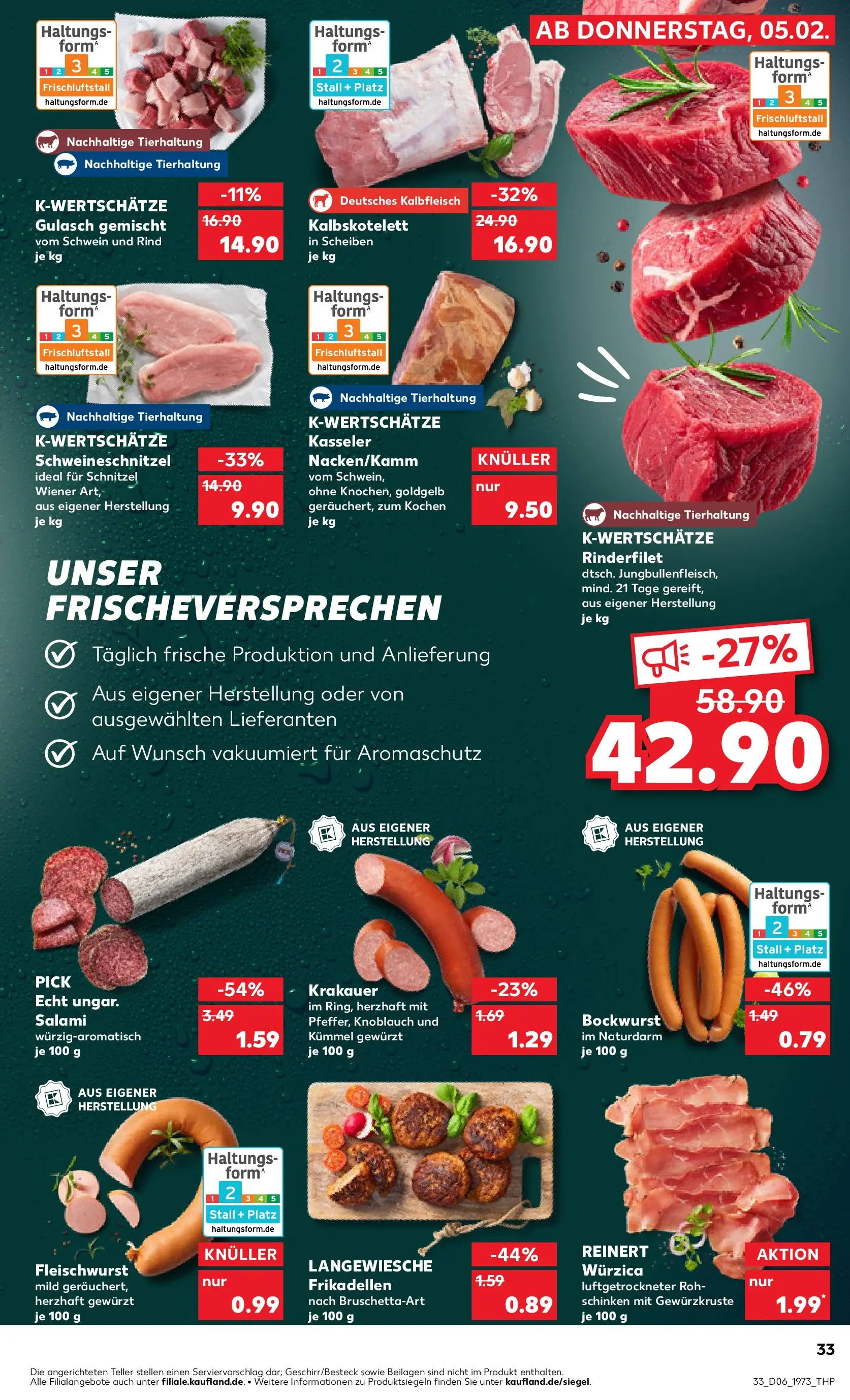 Prospekt Kaufland ab 09.02.2026 » Angebote Online zum Blättern | Seite: 33