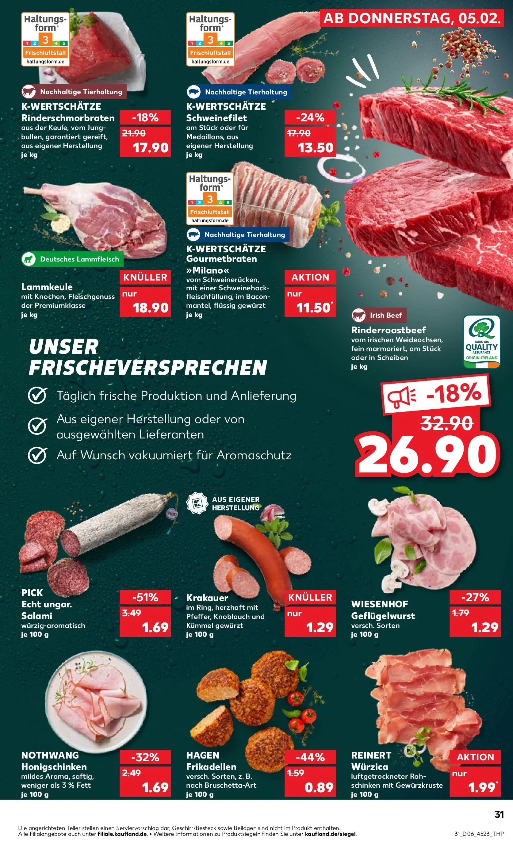 Prospekt Kaufland ab 09.02.2026 » Angebote Online zum Blättern | Seite: 31
