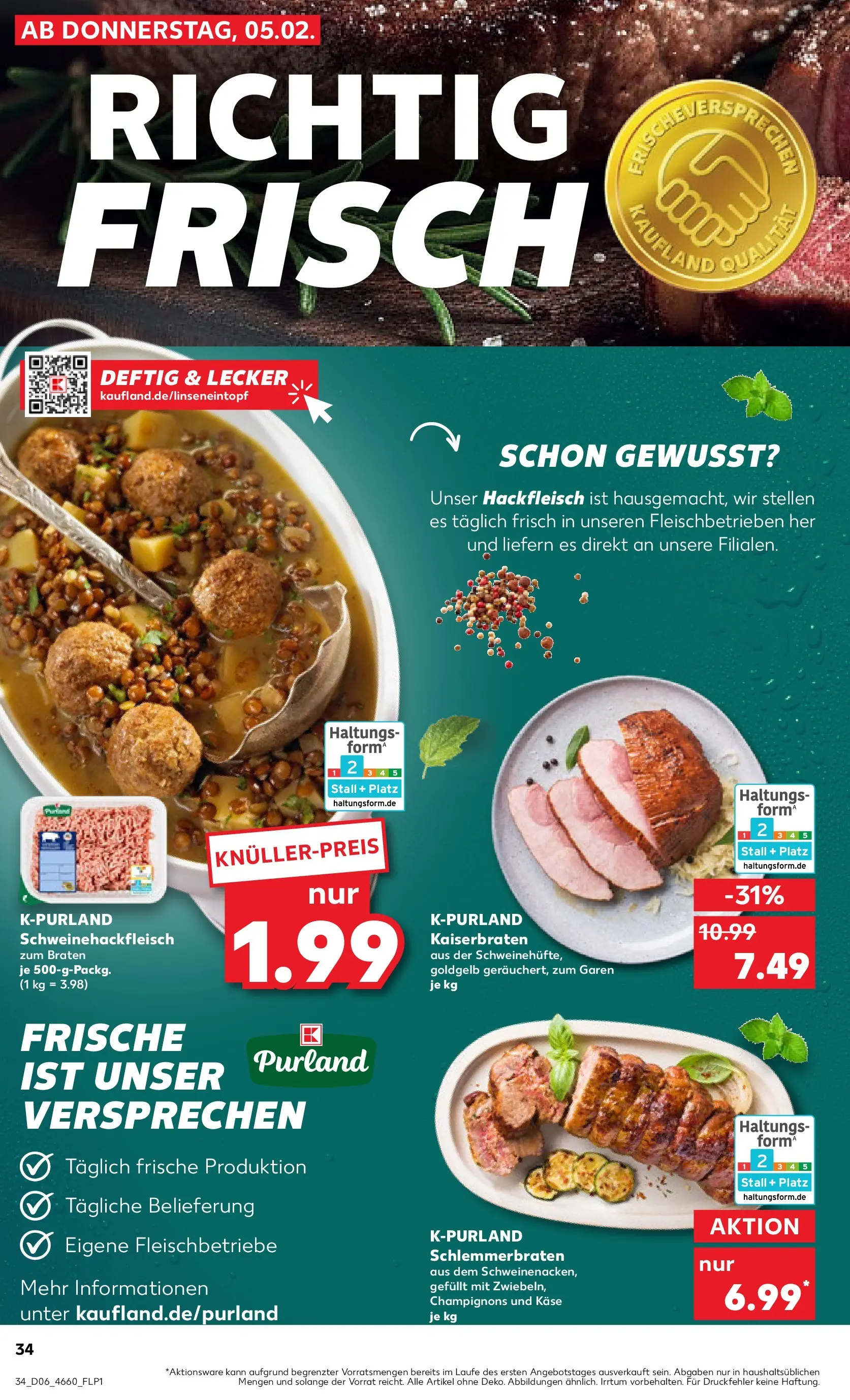 Prospekt Kaufland ab 09.02.2026 » Angebote Online zum Blättern | Seite: 34