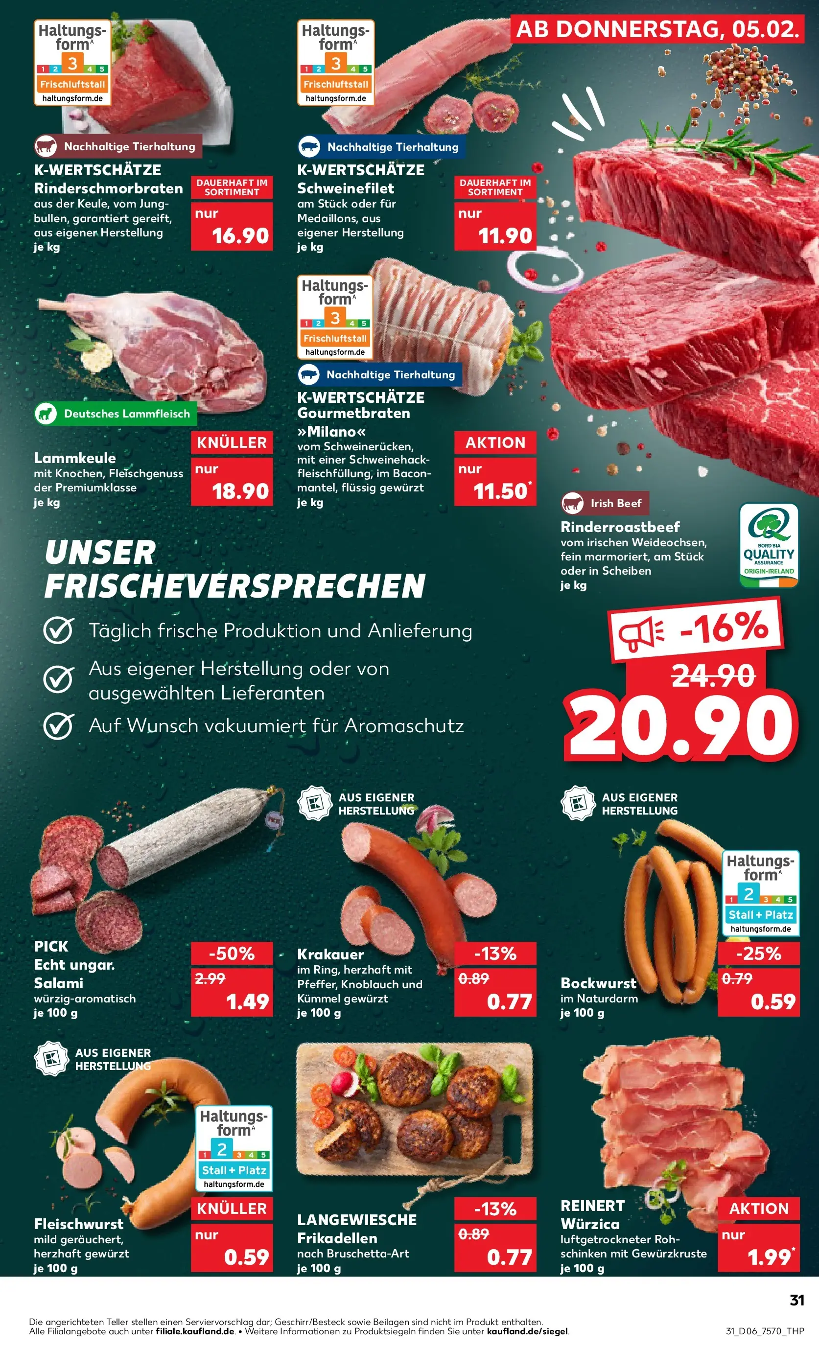 Prospekt Kaufland ab 09.02.2026 » Angebote Online zum Blättern | Seite: 31