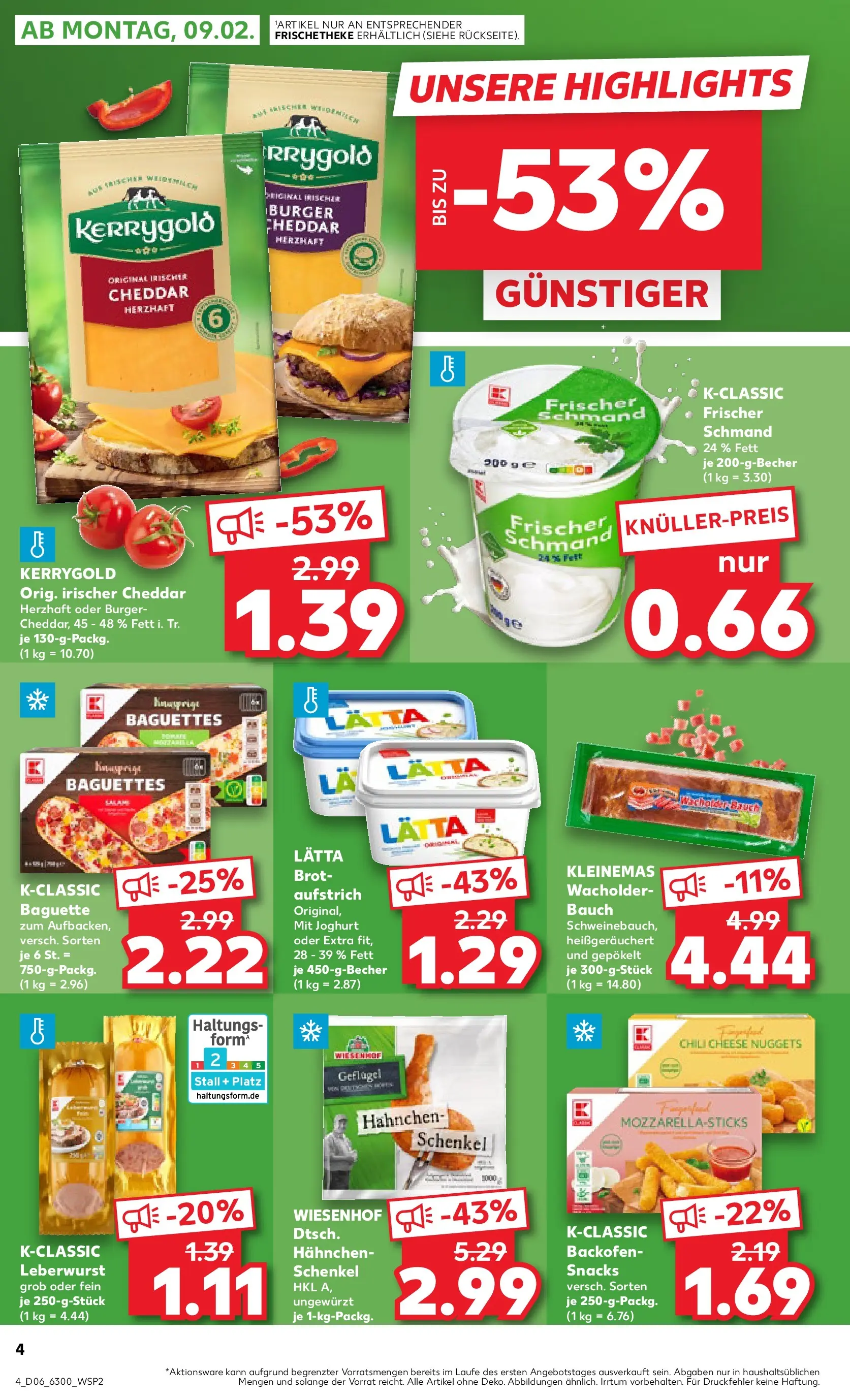 Prospekt Kaufland ab 08.02.2026 » Angebote Online zum Blättern | Seite: 4