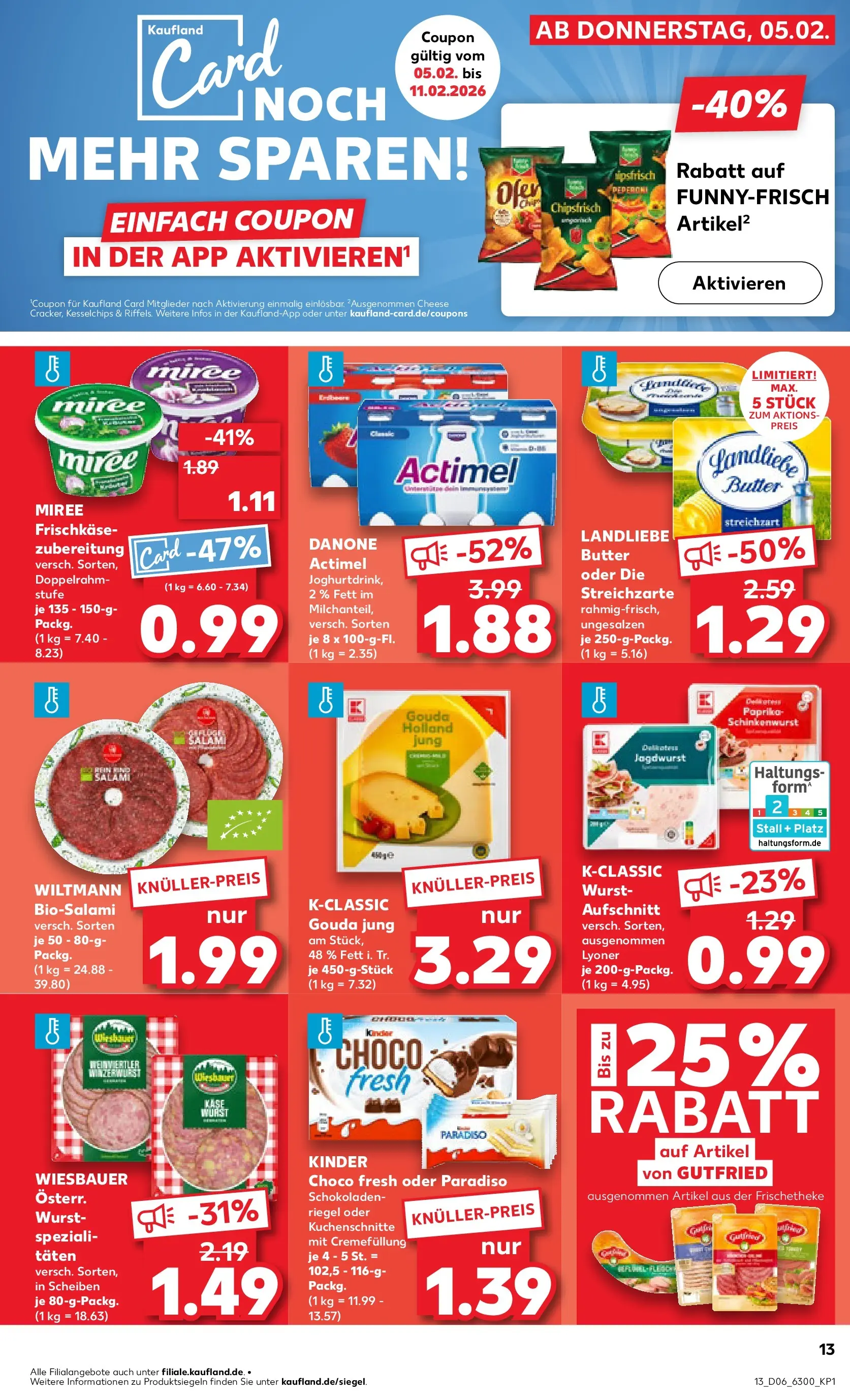 Prospekt Kaufland ab 08.02.2026 » Angebote Online zum Blättern | Seite: 13