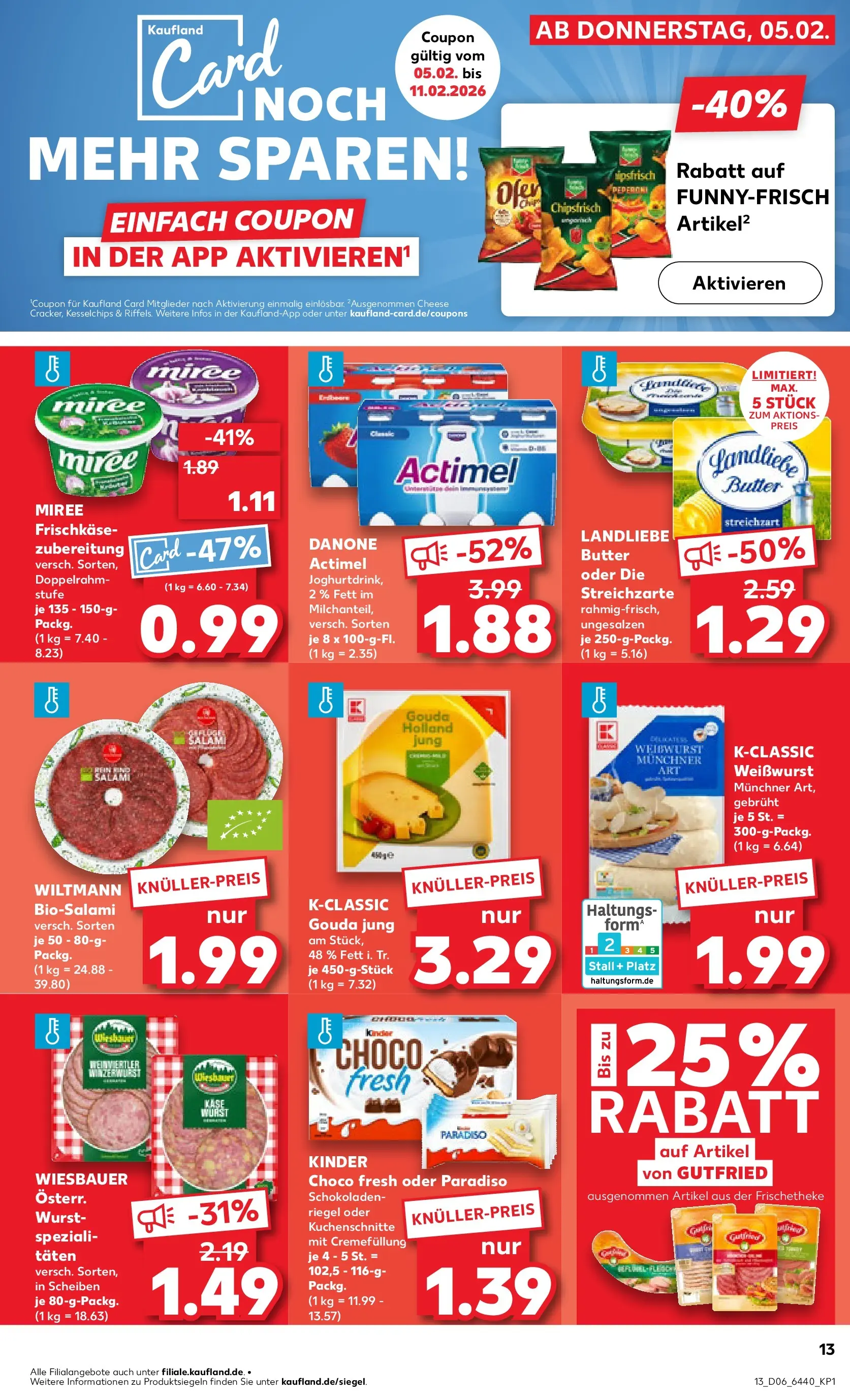 Prospekt Kaufland ab 09.02.2026 » Angebote Online zum Blättern | Seite: 13