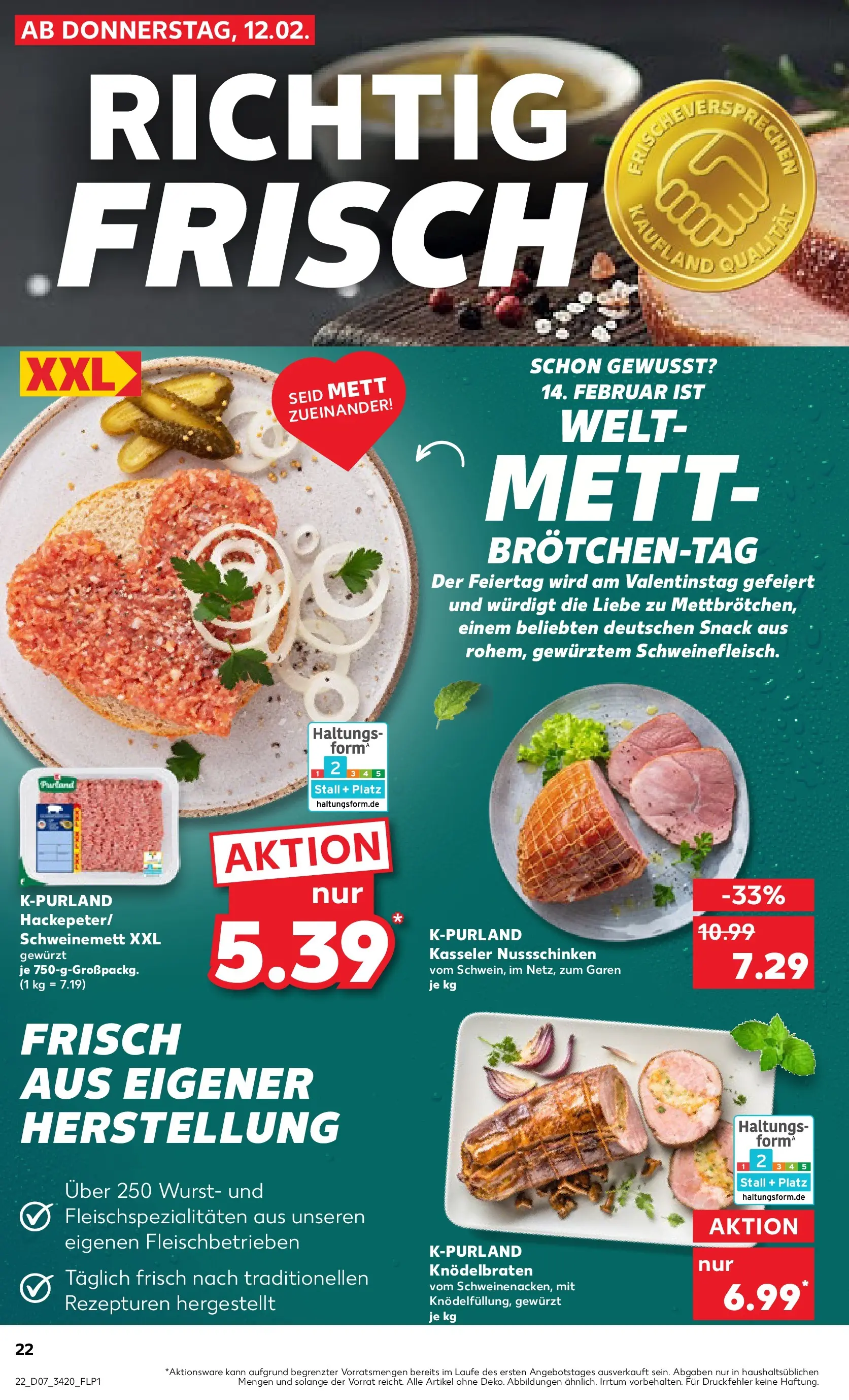 Prospekt Kaufland ab 11.02.2026 » Angebote Online zum Blättern | Seite: 30 | Produkte: Wurst