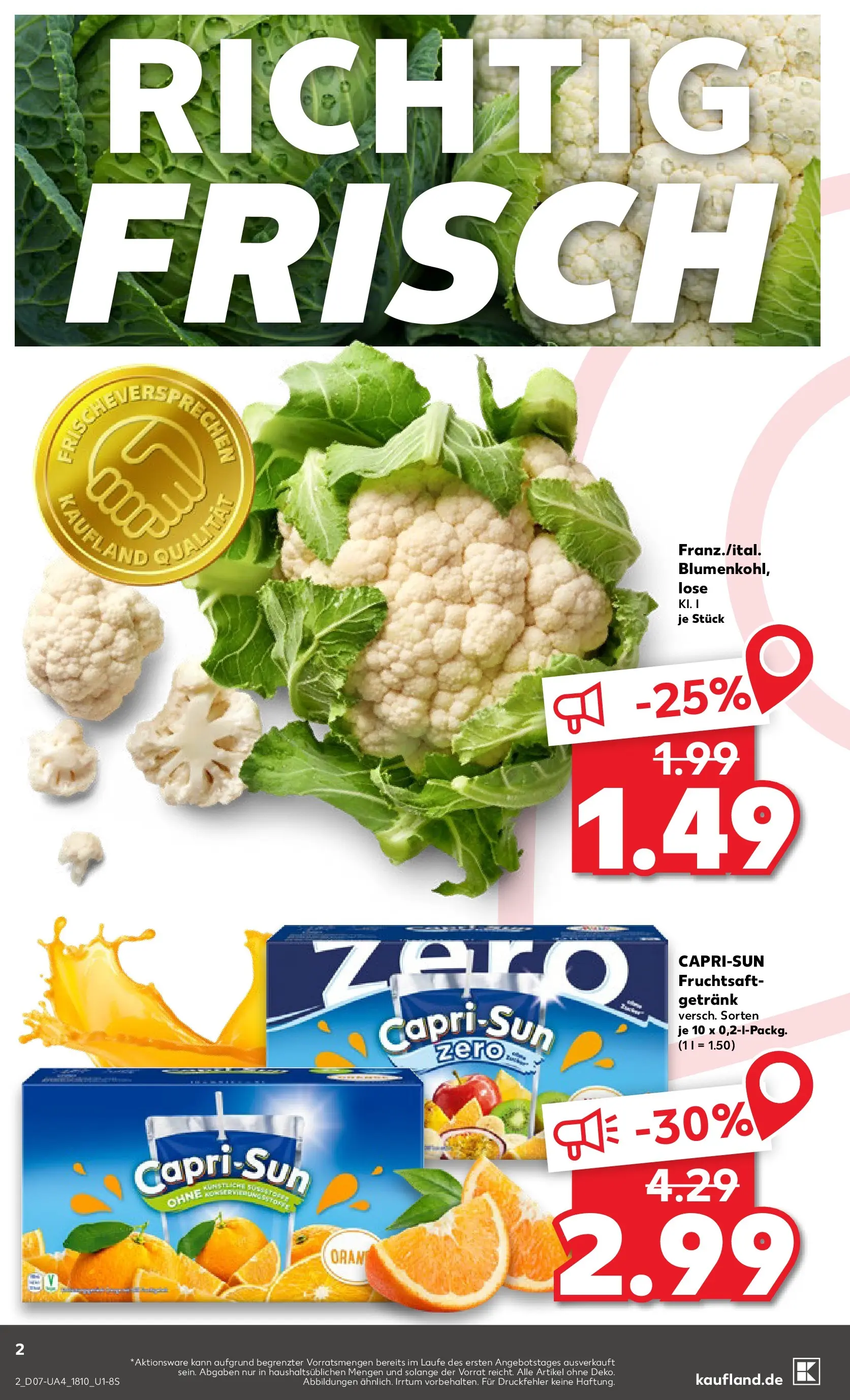 Prospekt Kaufland ab 11.02.2026 » Angebote Online zum Blättern | Seite: 10 | Produkte: Fruchtsaft