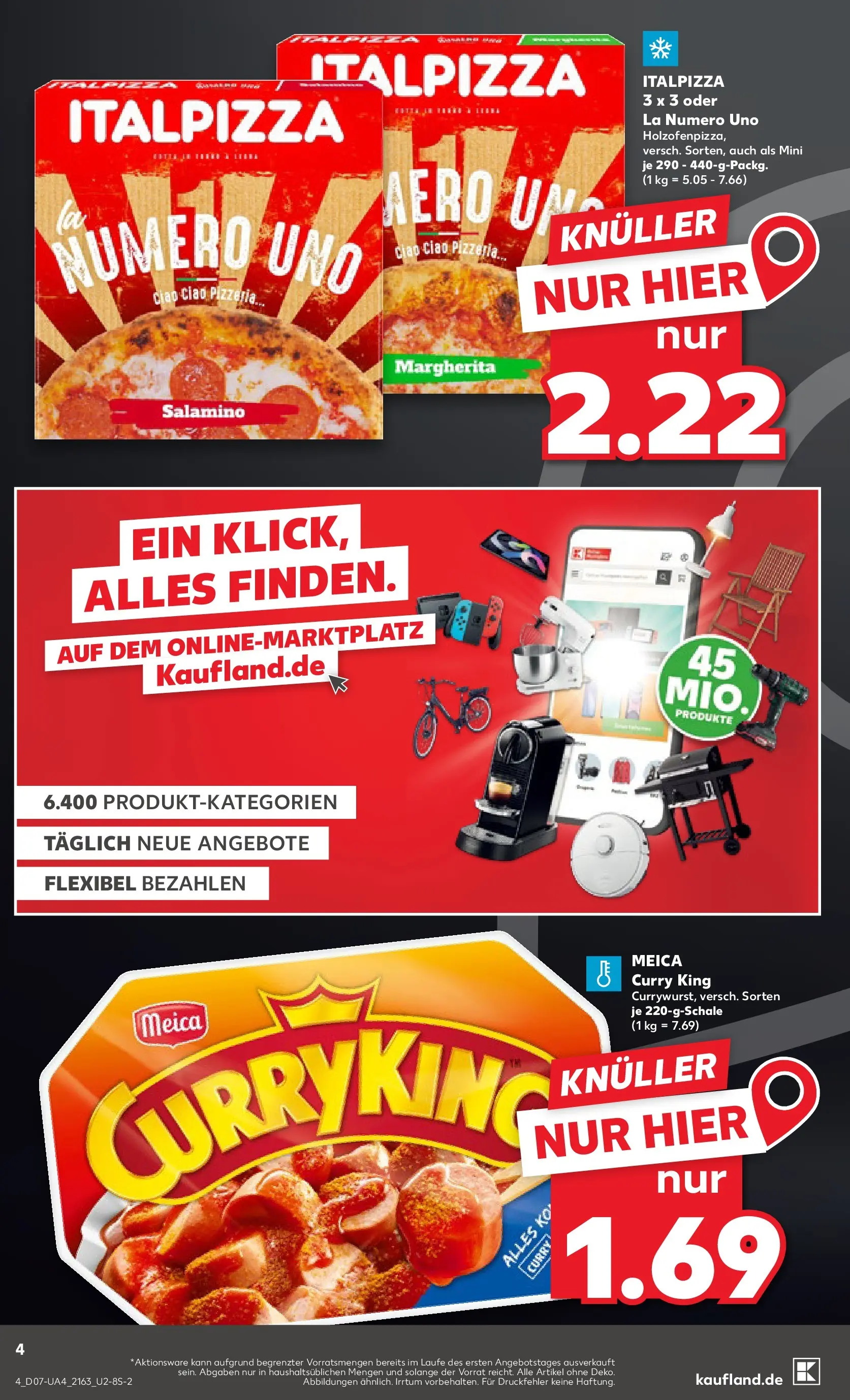 Prospekt Kaufland ab 12.02.2026 » Angebote Online zum Blättern | Seite: 12 | Produkte: Meica, Pizza
