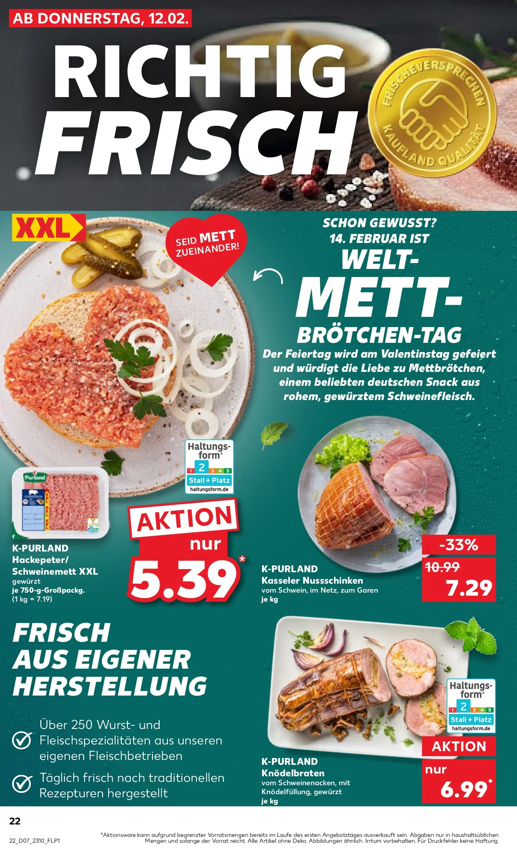 Prospekt Kaufland ab 12.02.2026 » Angebote Online zum Blättern | Seite: 30 | Produkte: Wurst