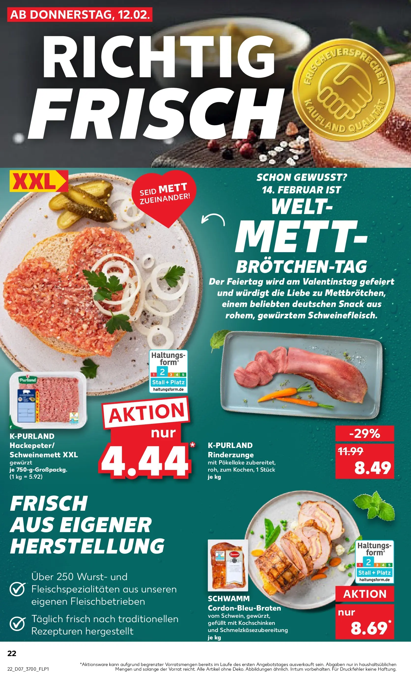 Prospekt Kaufland ab 12.02.2026 » Angebote Online zum Blättern | Seite: 30 | Produkte: Wurst