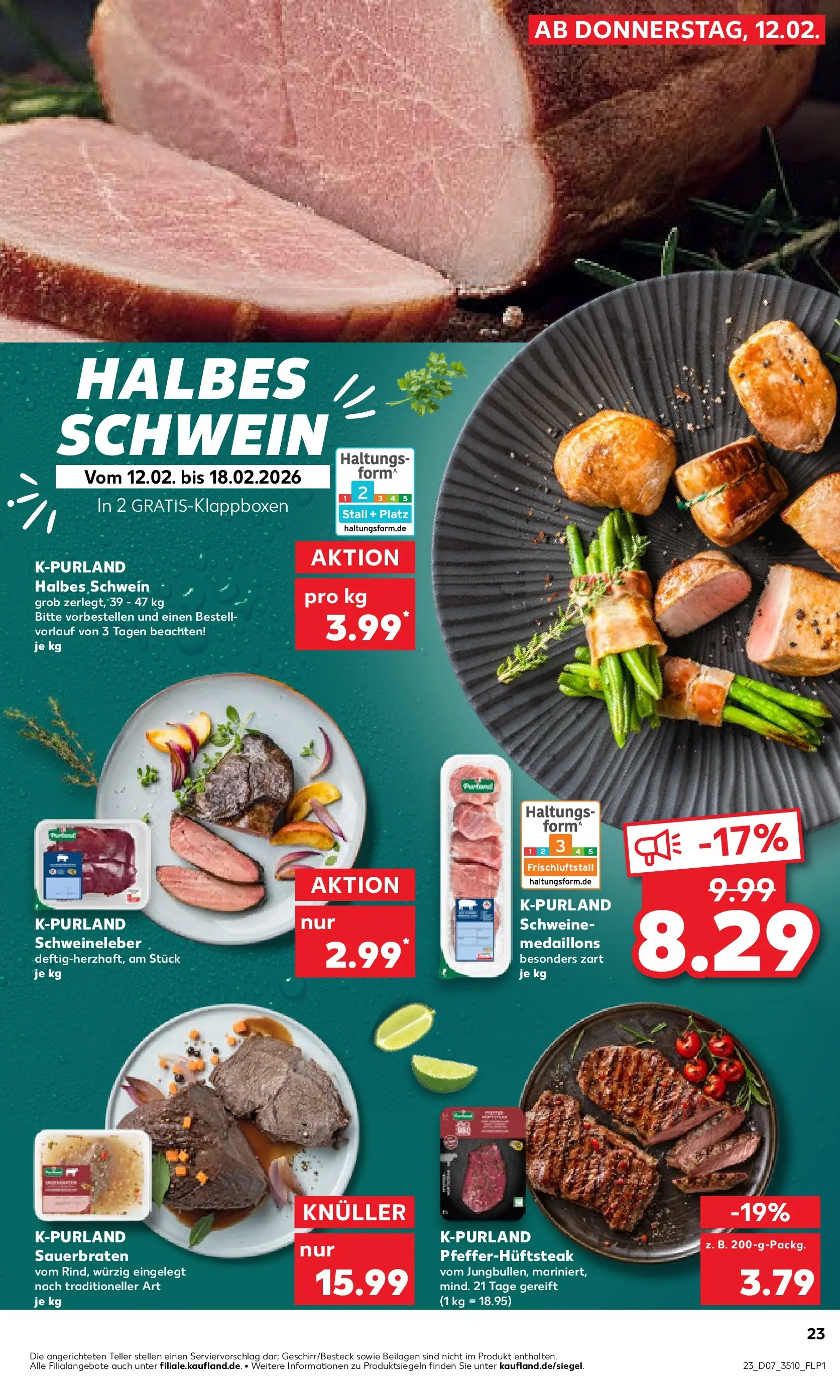 Prospekt Kaufland ab 12.02.2026 » Angebote Online zum Blättern | Seite: 31 | Produkte: Steak