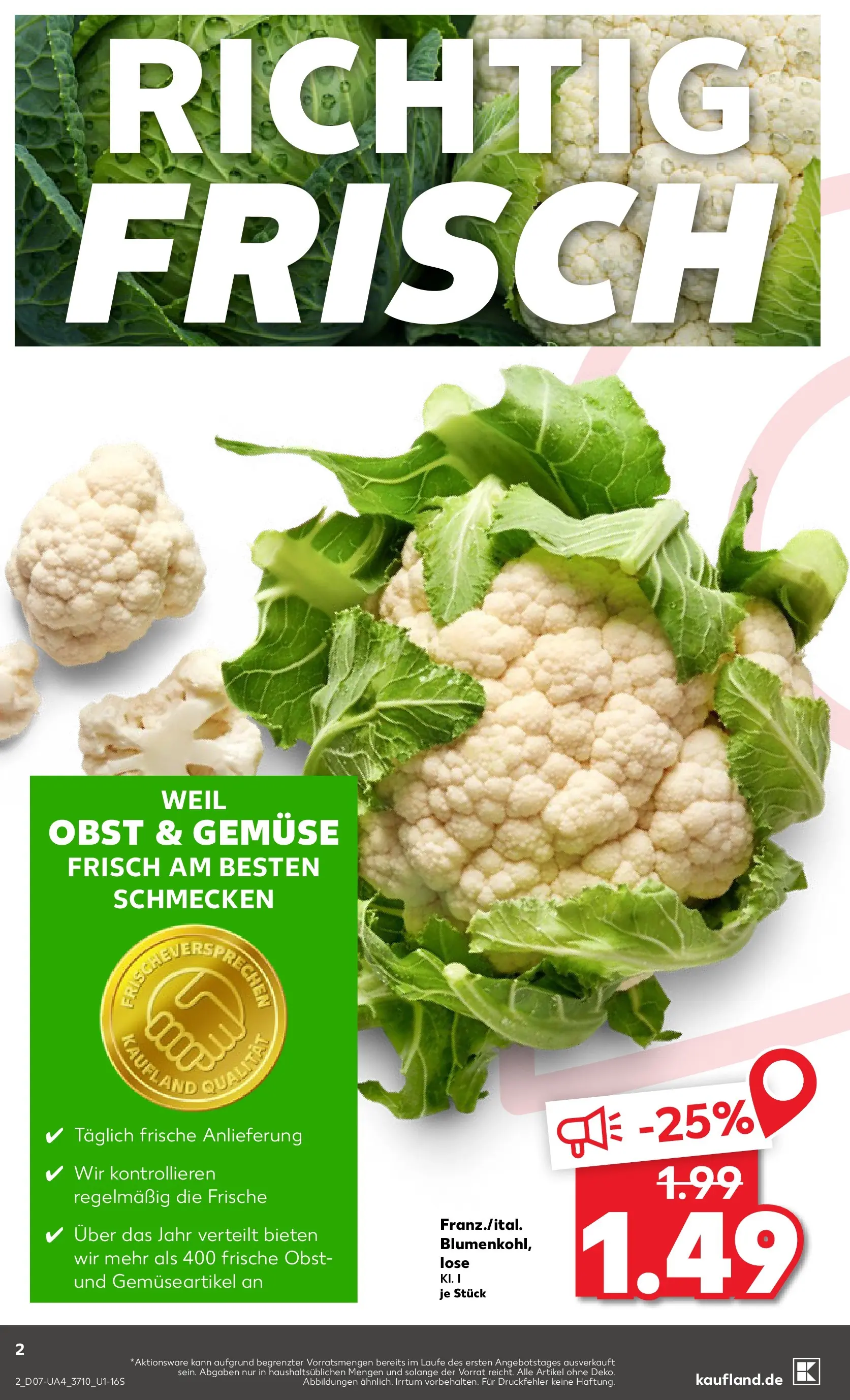 Prospekt Kaufland ab 11.02.2026 » Angebote Online zum Blättern | Seite: 10 | Produkte: Gemüse, Obst