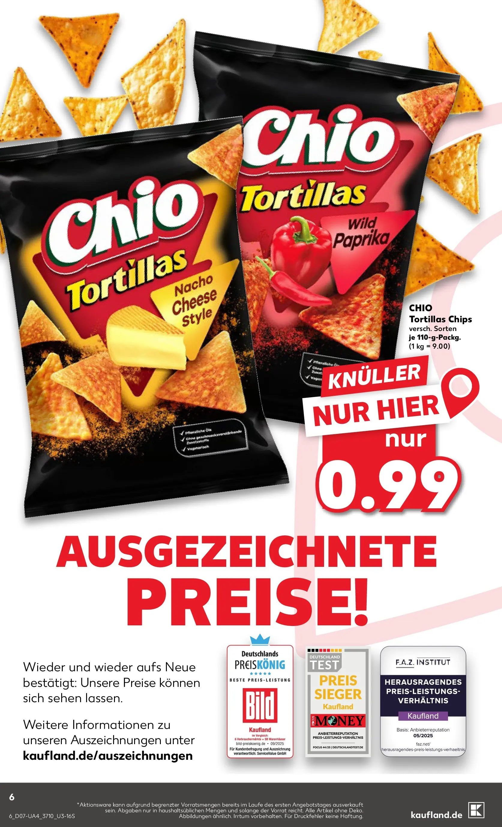 Prospekt Kaufland ab 11.02.2026 » Angebote Online zum Blättern | Seite: 14 | Produkte: Paprika, Chio tortillas, Chips
