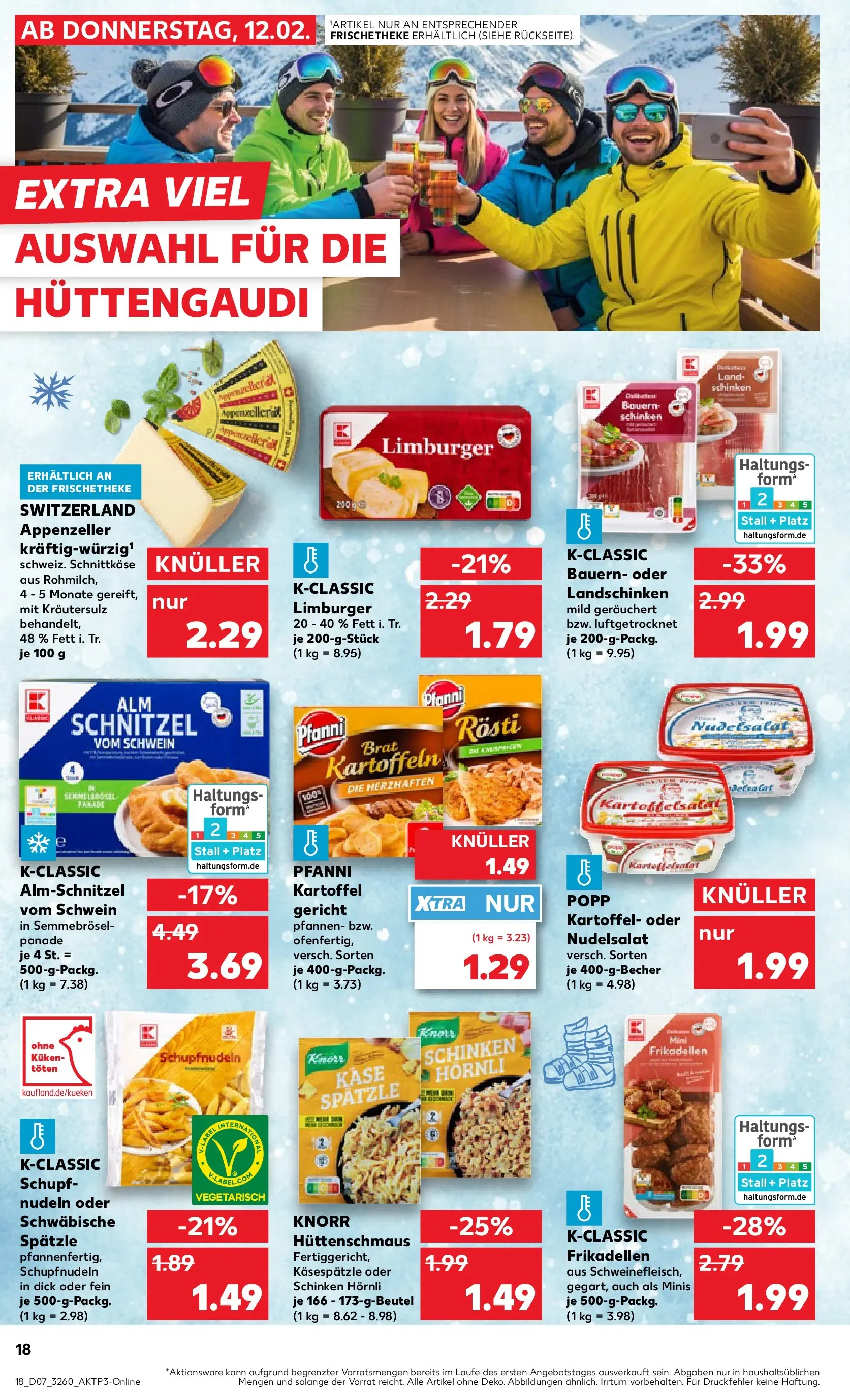 Prospekt Kaufland ab 12.02.2026 » Angebote Online zum Blättern | Seite: 26 | Produkte: Käse, Knorr, Pasta, Nudeln