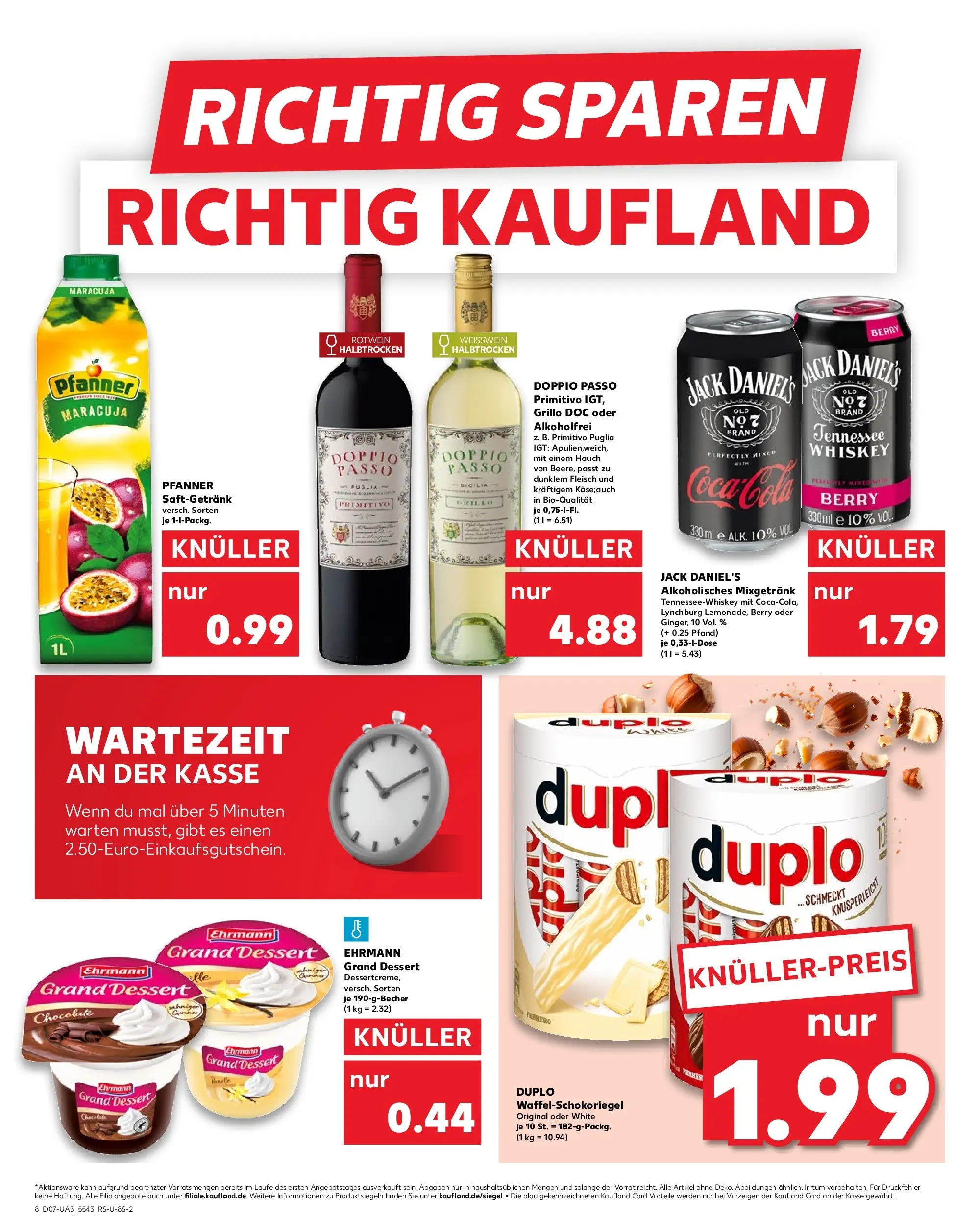 Prospekt Kaufland ab 11.02.2026 » Angebote Online zum Blättern | Seite: 16 | Produkte: Ehrmann grand dessert, Weißwein halbtrocken, Doppio Passo, Fleisch
