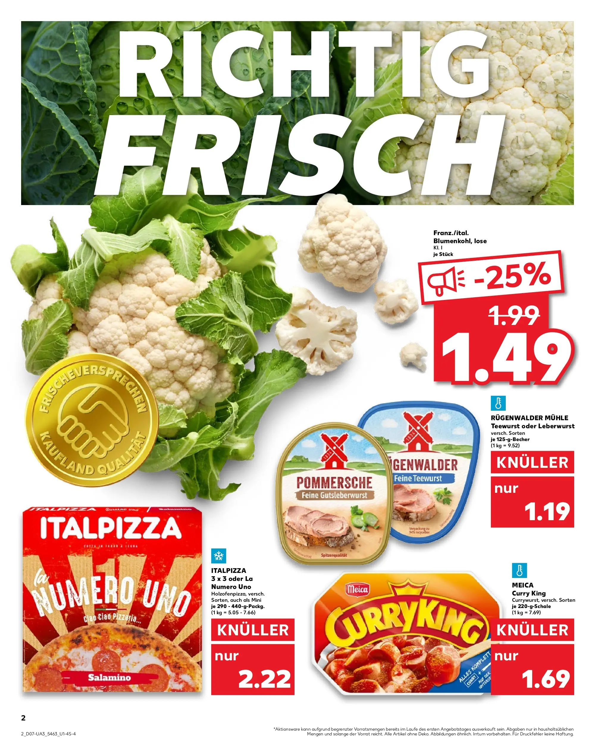 Prospekt Kaufland ab 12.02.2026 » Angebote Online zum Blättern | Seite: 10 | Produkte: Mühle, Meica, Pizza