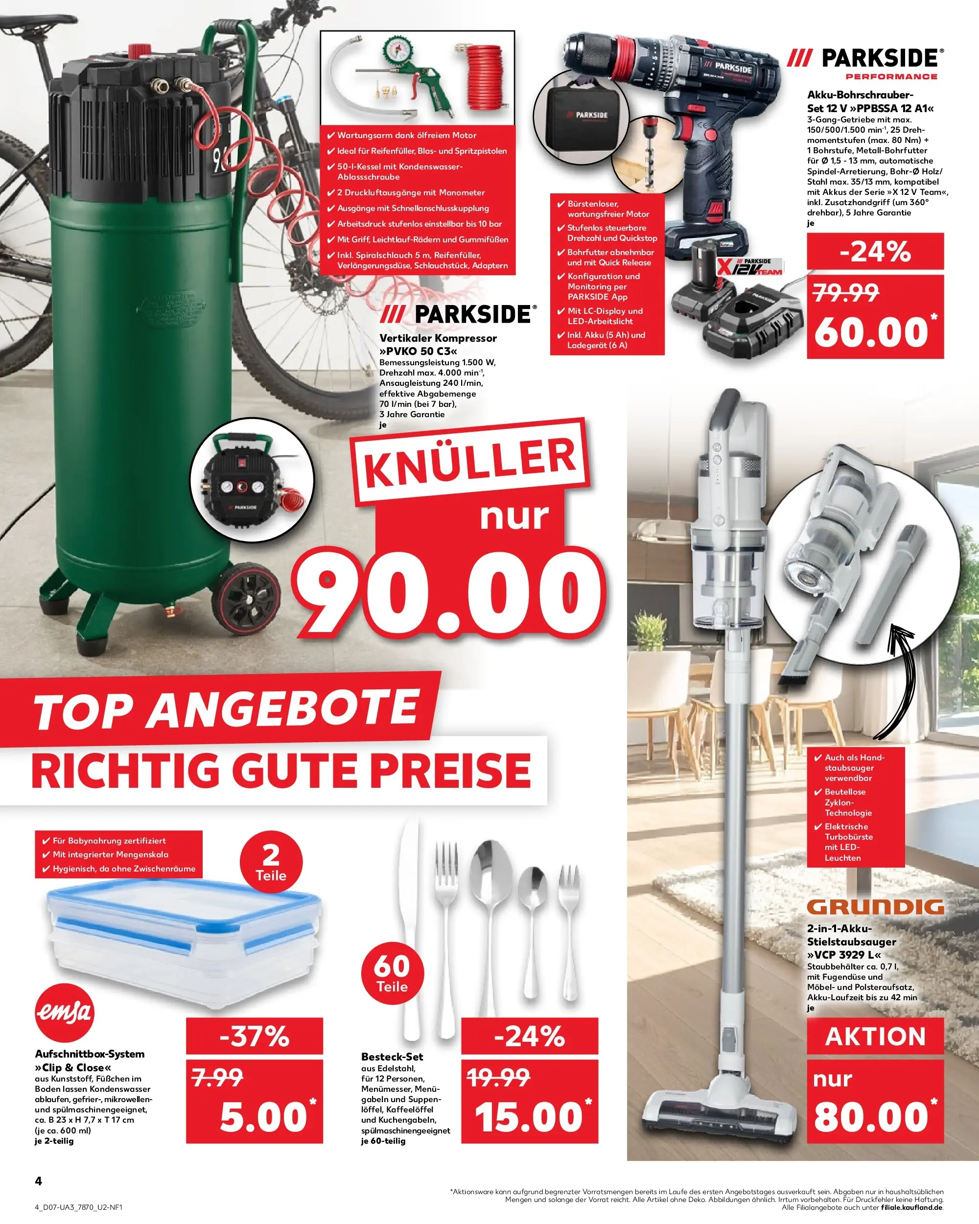 Prospekt Kaufland ab 12.02.2026 » Angebote Online zum Blättern | Seite: 12 | Produkte: Staubsauger, Manometer, Babynahrung, Ladegerät