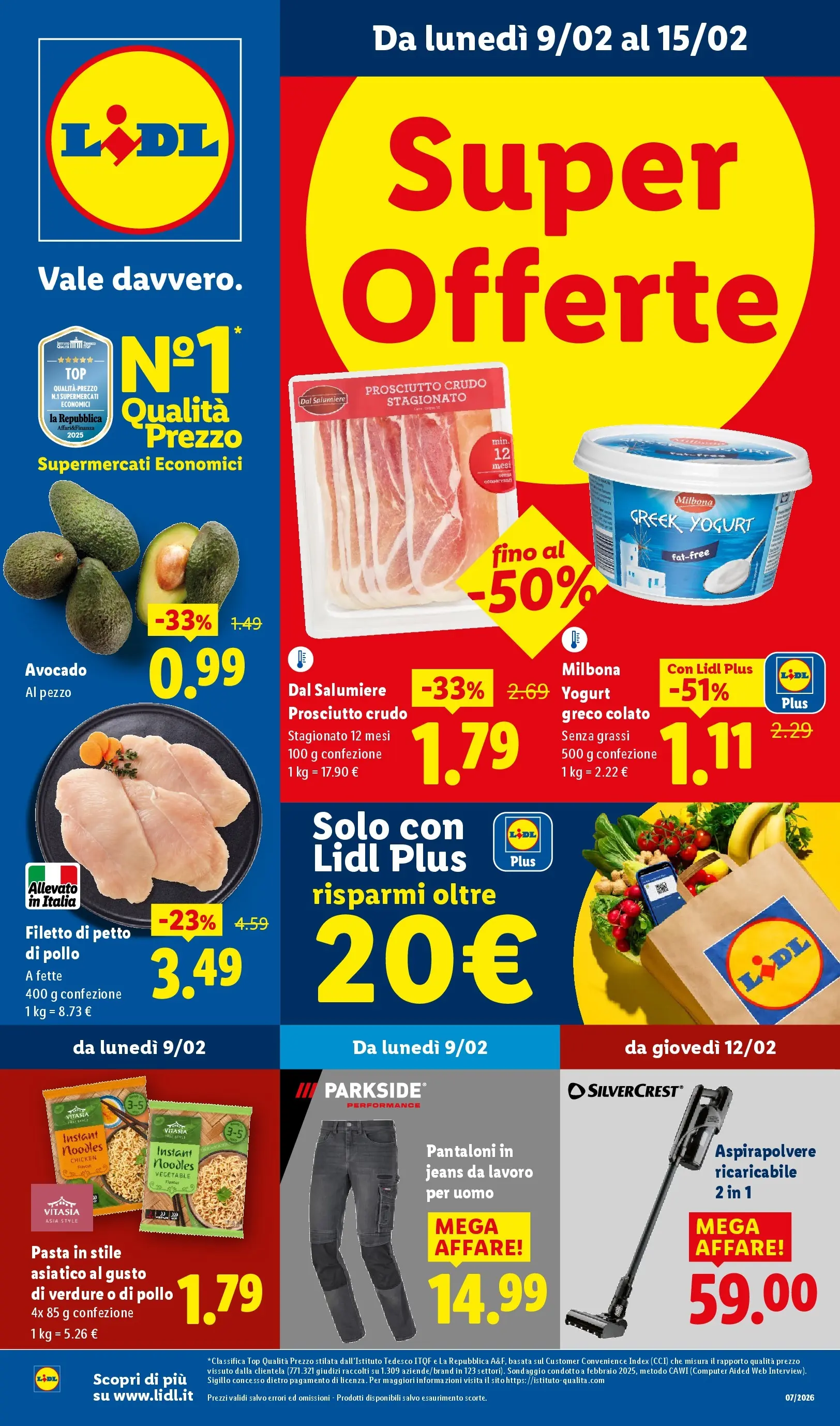 LIDL volantino della prossima settimana dal ﻿08/02/2026﻿ 📣 | Pagina: 1