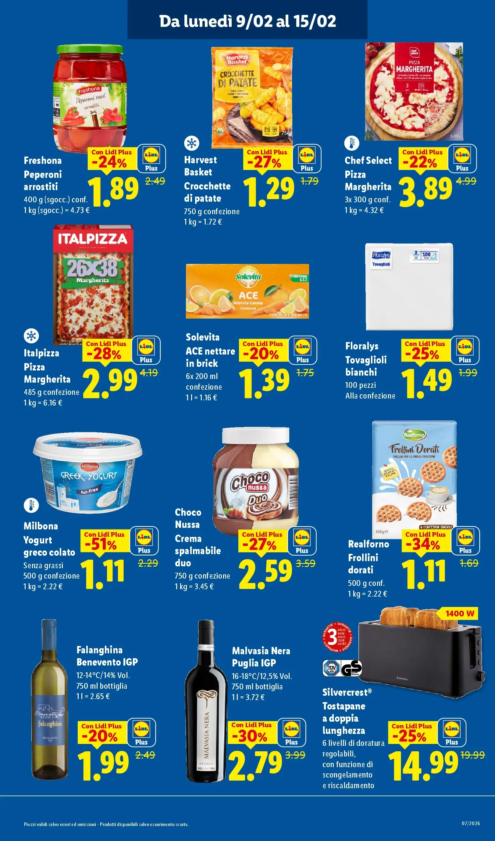 LIDL volantino della prossima settimana dal ﻿08/02/2026﻿ 📣 | Pagina: 7