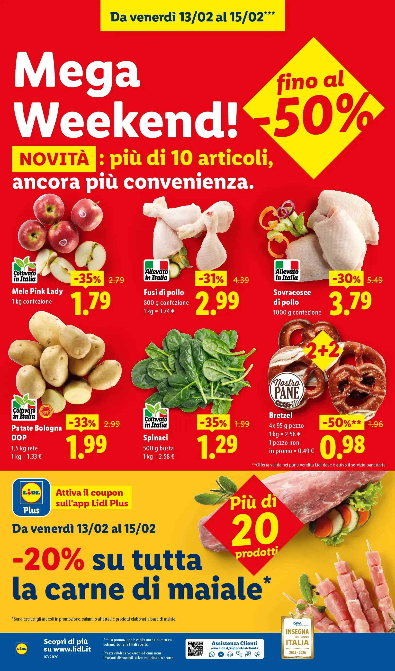 LIDL volantino della prossima settimana dal ﻿08/02/2026﻿ 📣 | Pagina: 50