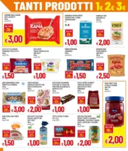 Tanti prodotti a 1,2,3 euro