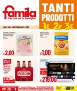 Famila Tanti prodotti a 1,2,3 euro - al 18.02.2026