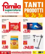Famila Superstore Tanti prodotti a 1,2,3 euro - al 18.02.2026