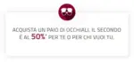 VisionOttica 50% per te o per chi vuoi tu - al 17.02.2026