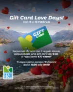 Centro Commerciale Le Isole Gift card love days - al 15.02.2026