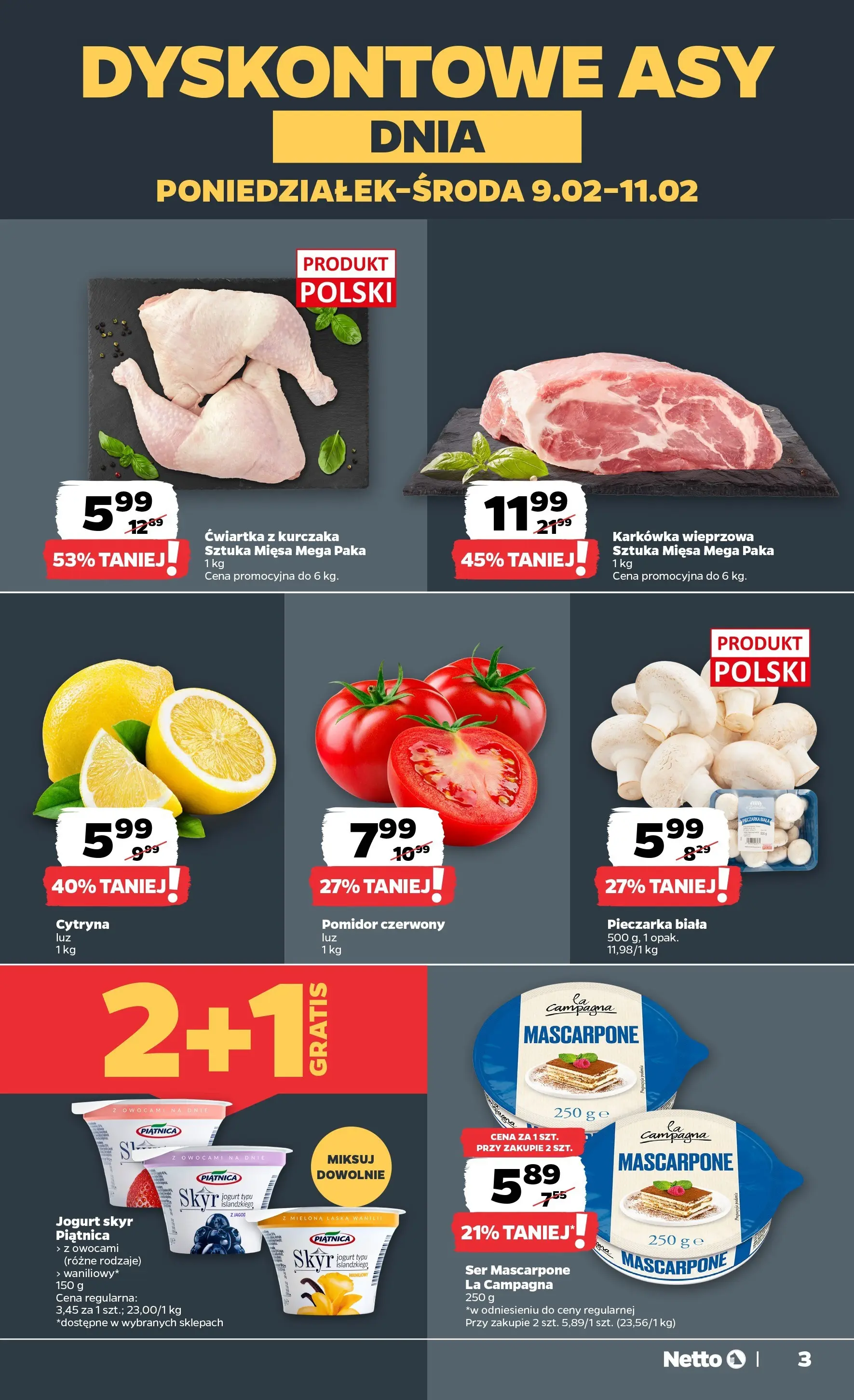 Netto - NETTO T07A ważne do 14.02.2026 od 08.02.2026 - Aktualne promocje | Strona: 3