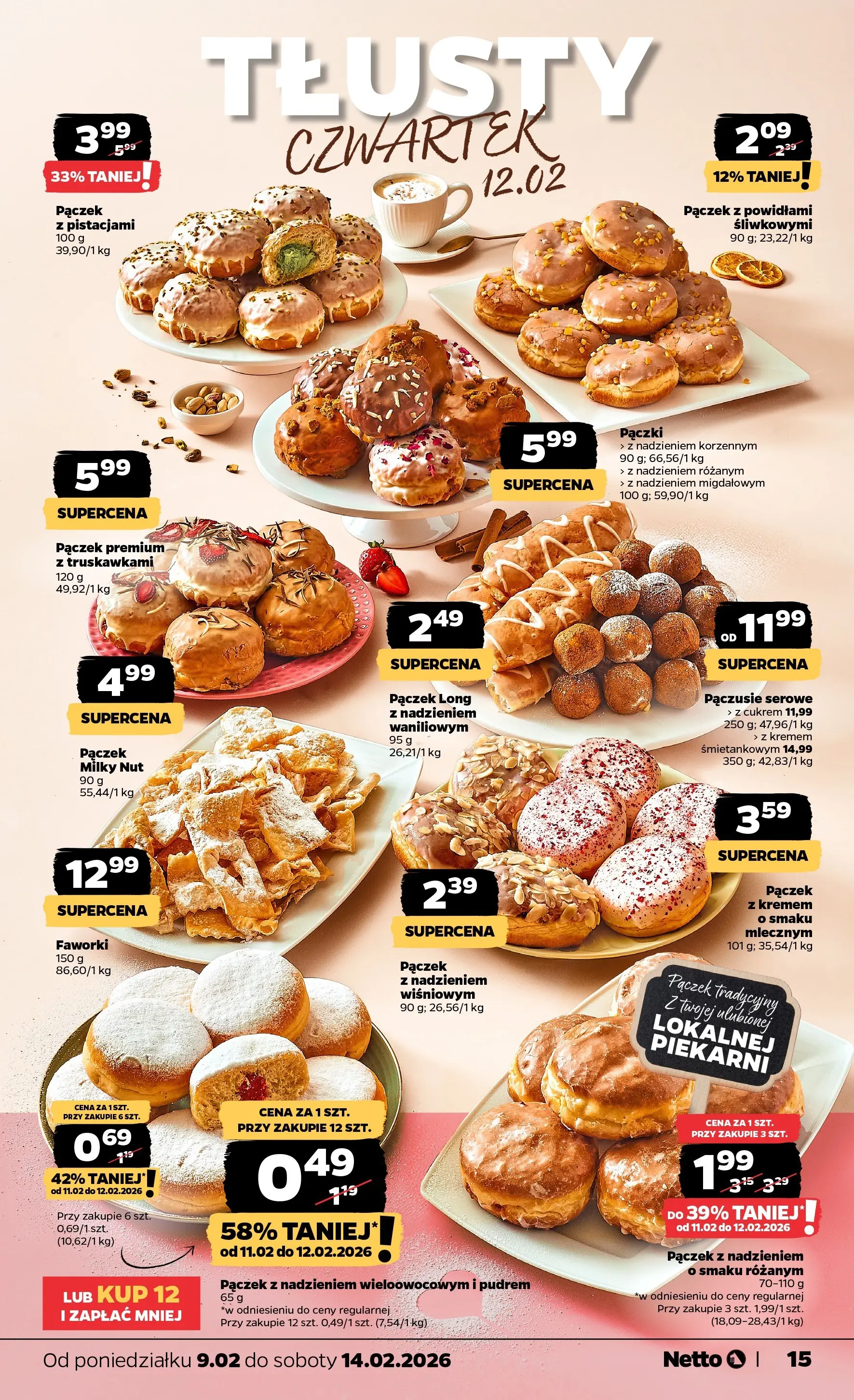 Netto - NETTO T07A ważne do 14.02.2026 od 08.02.2026 - Aktualne promocje | Strona: 15