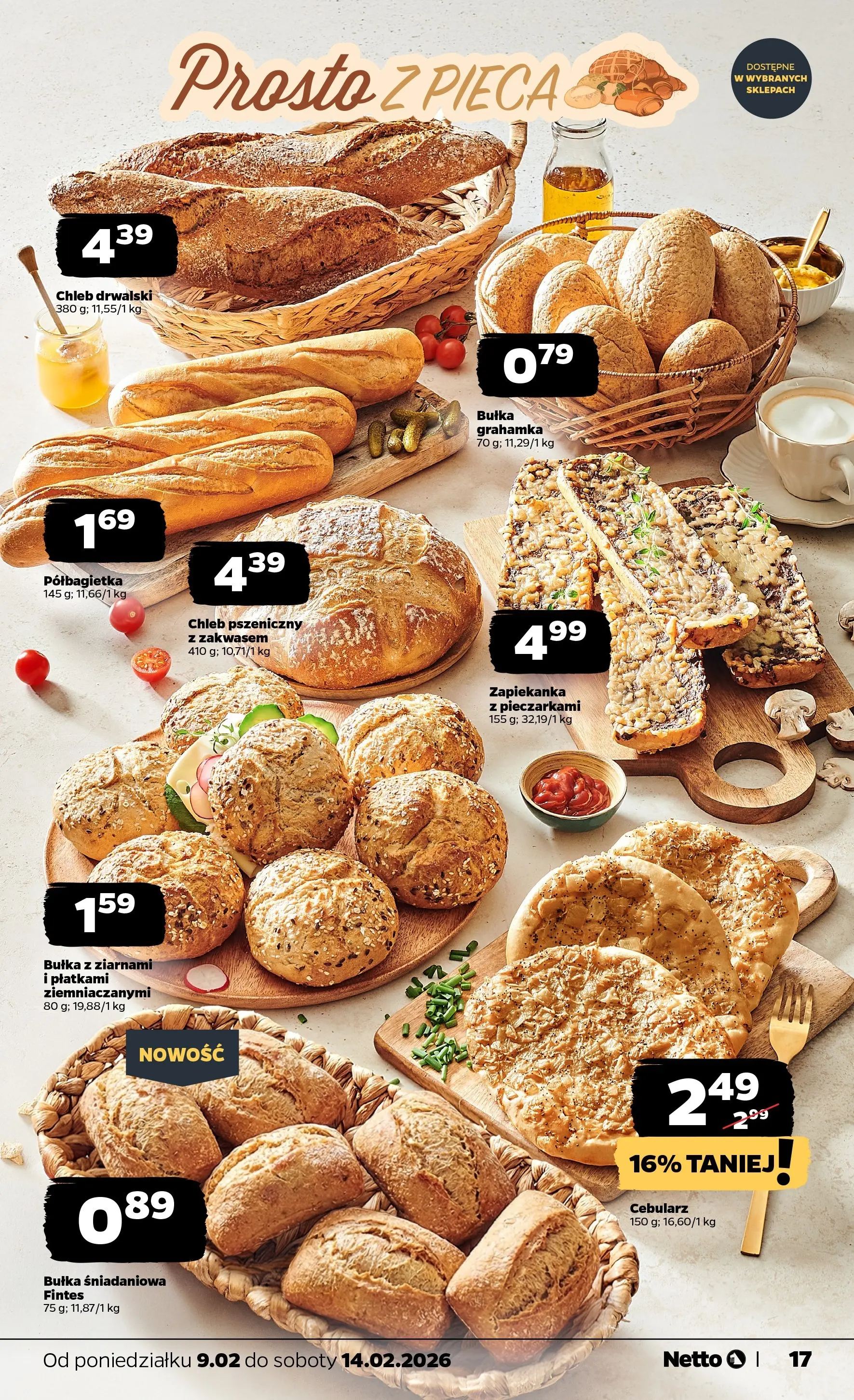 Netto - NETTO T07A ważne do 14.02.2026 od 08.02.2026 - Aktualne promocje | Strona: 17