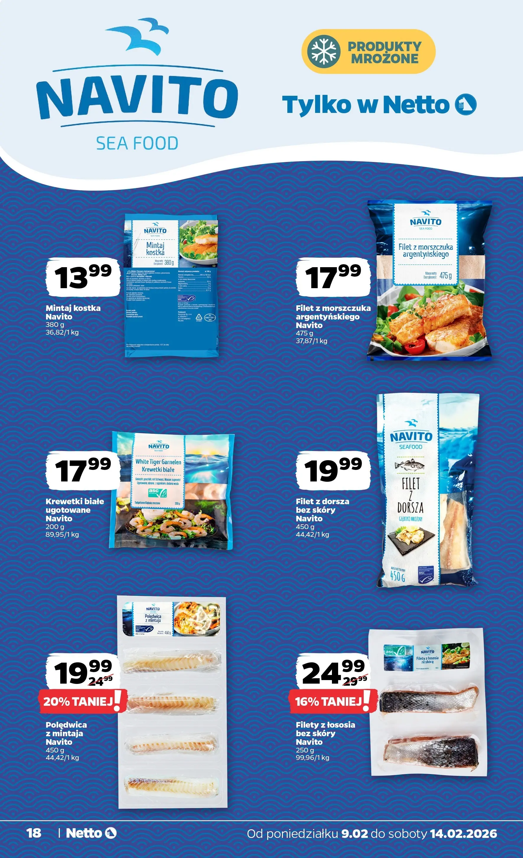 Netto - NETTO T07A ważne do 14.02.2026 od 08.02.2026 - Aktualne promocje | Strona: 18