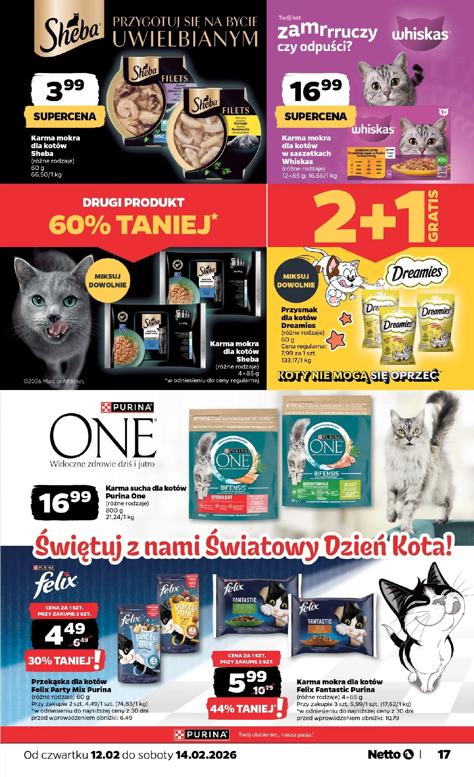 Netto gazetka - Spożywcza od 12.02.2026 - Aktualne promocje | Strona: 17 | Produkty: Kurczak