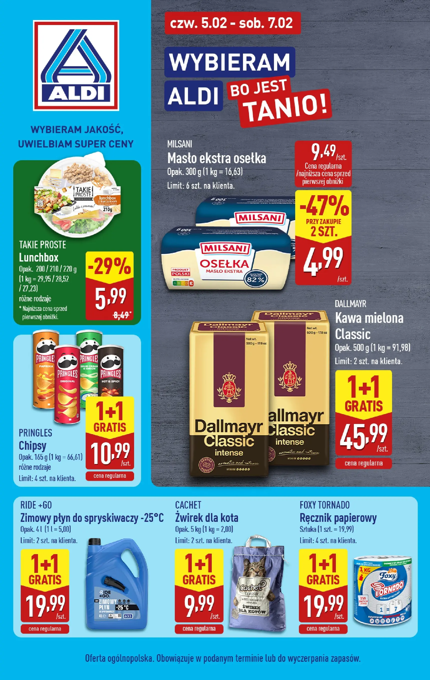 Aldi - Dodatkowe promocje w ALDI od 04.02.2026 - Ulotka PDF, promocje | Strona: 1