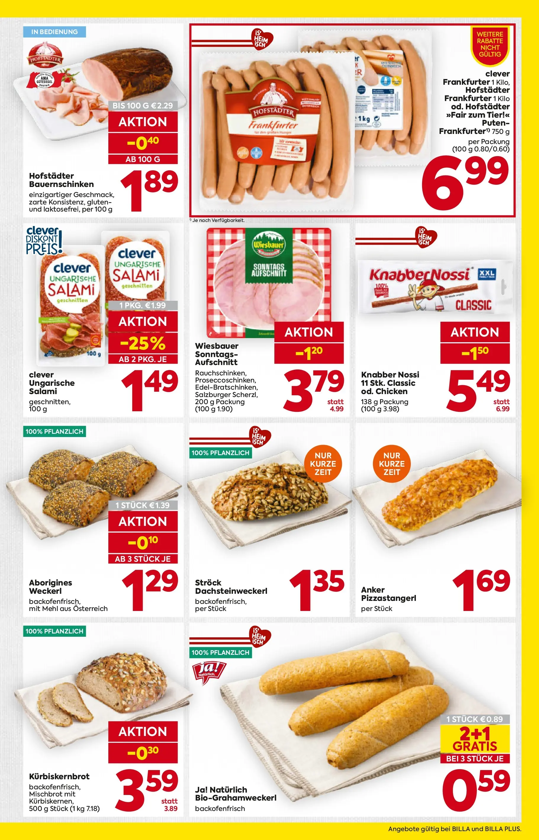 Billa - BILLA: Flugblatt gültig bei BILLA & BILLA PLUS ab 11.02.2026 - Angebote, Prospekt | Seite: 11 | Produkte: Salami