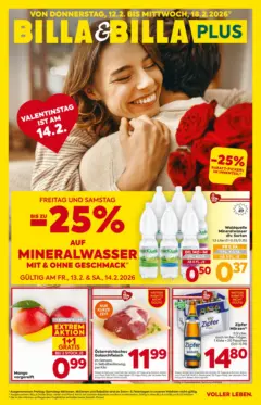 Billa Flugblatt - Kitzbuehel, Zell Am Ziller, Brixlegg ab 12.02.2026 gültig