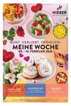 Angebote - Hieber's Frischecenter: Meine Woche ab 08.02.2026 gültig