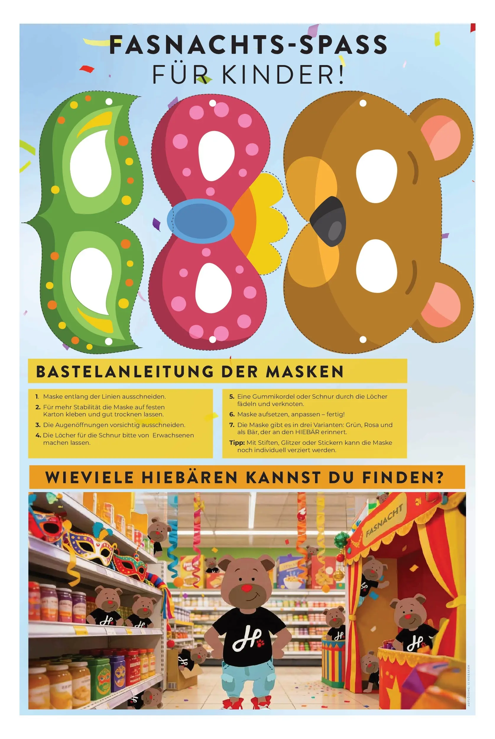 Angebote - Hieber's Frischecenter: Meine Woche (ab 08.02.2026) zum Blättern | Seite: 9 | Produkte: Maske