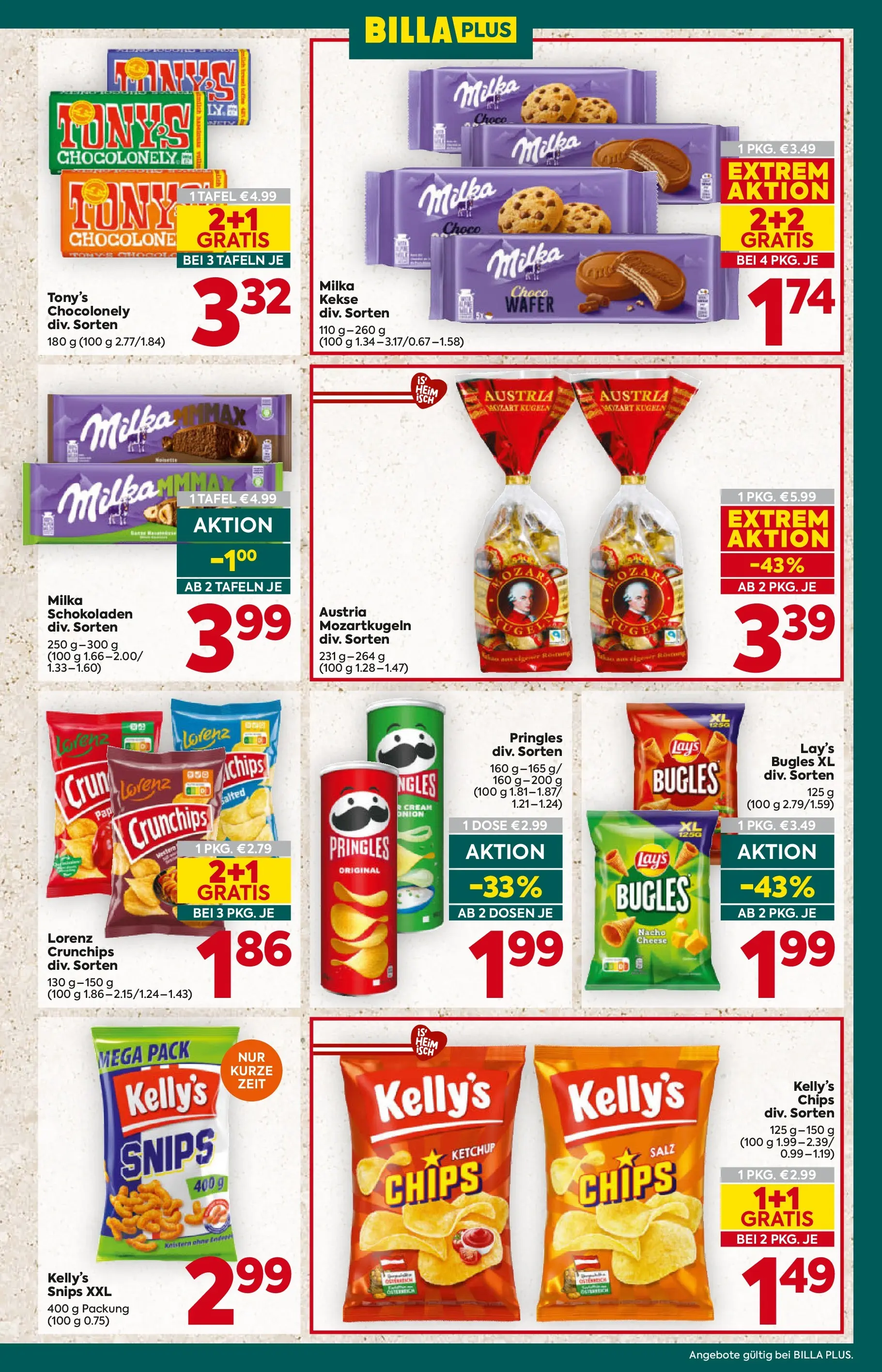 Billa Plus - BILLA PLUS: Flugblatt Wien von 11.02.2026 - Aktuelle Angebote | Seite: 17 | Produkte: Chips, Ketchup, Kekse, Salz