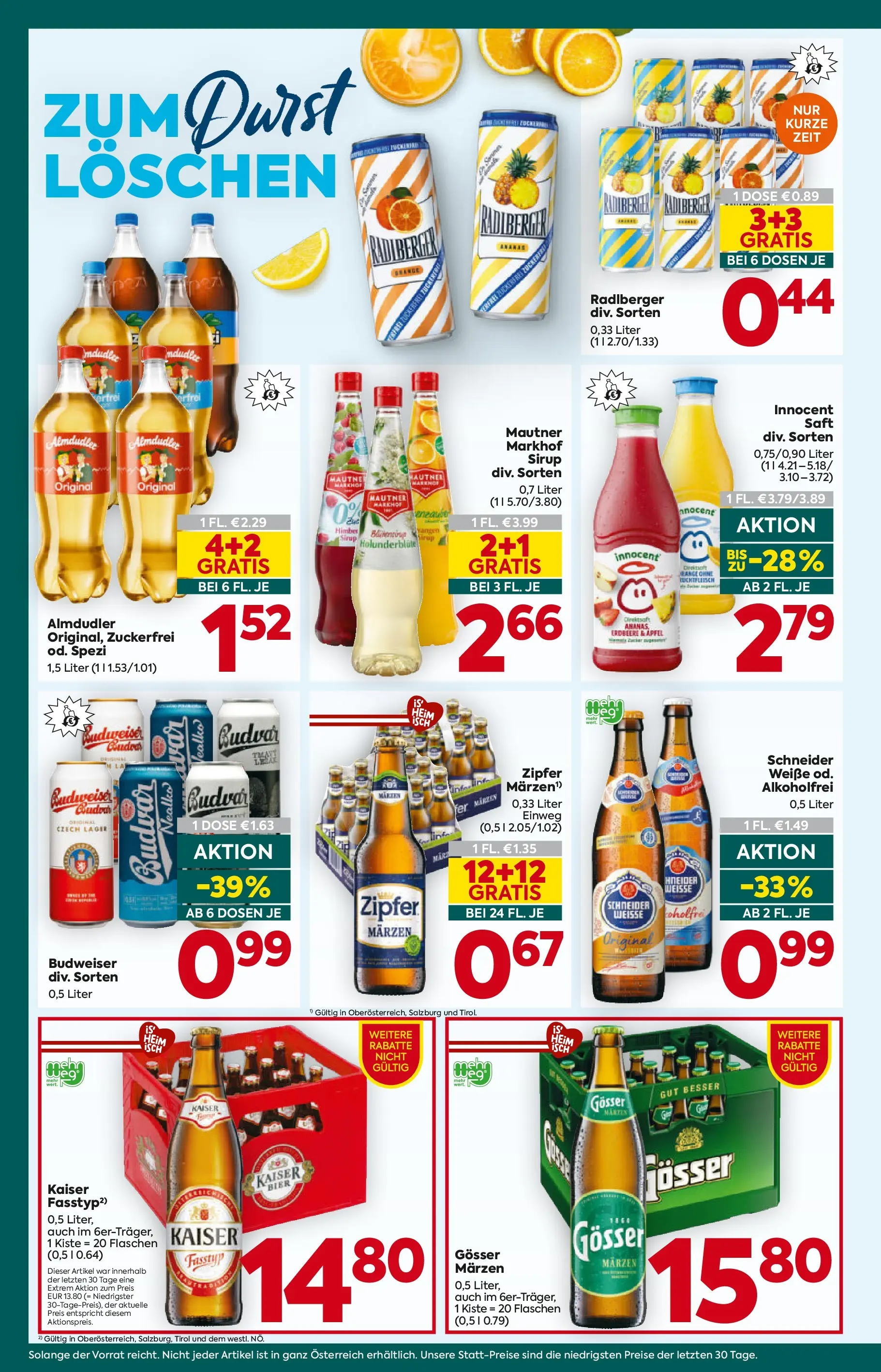 Billa Plus Flugblatt - Tirol von 12.02.2026 - Aktuelle Angebote | Seite: 18 | Produkte: Saft, Bier, Äpfel