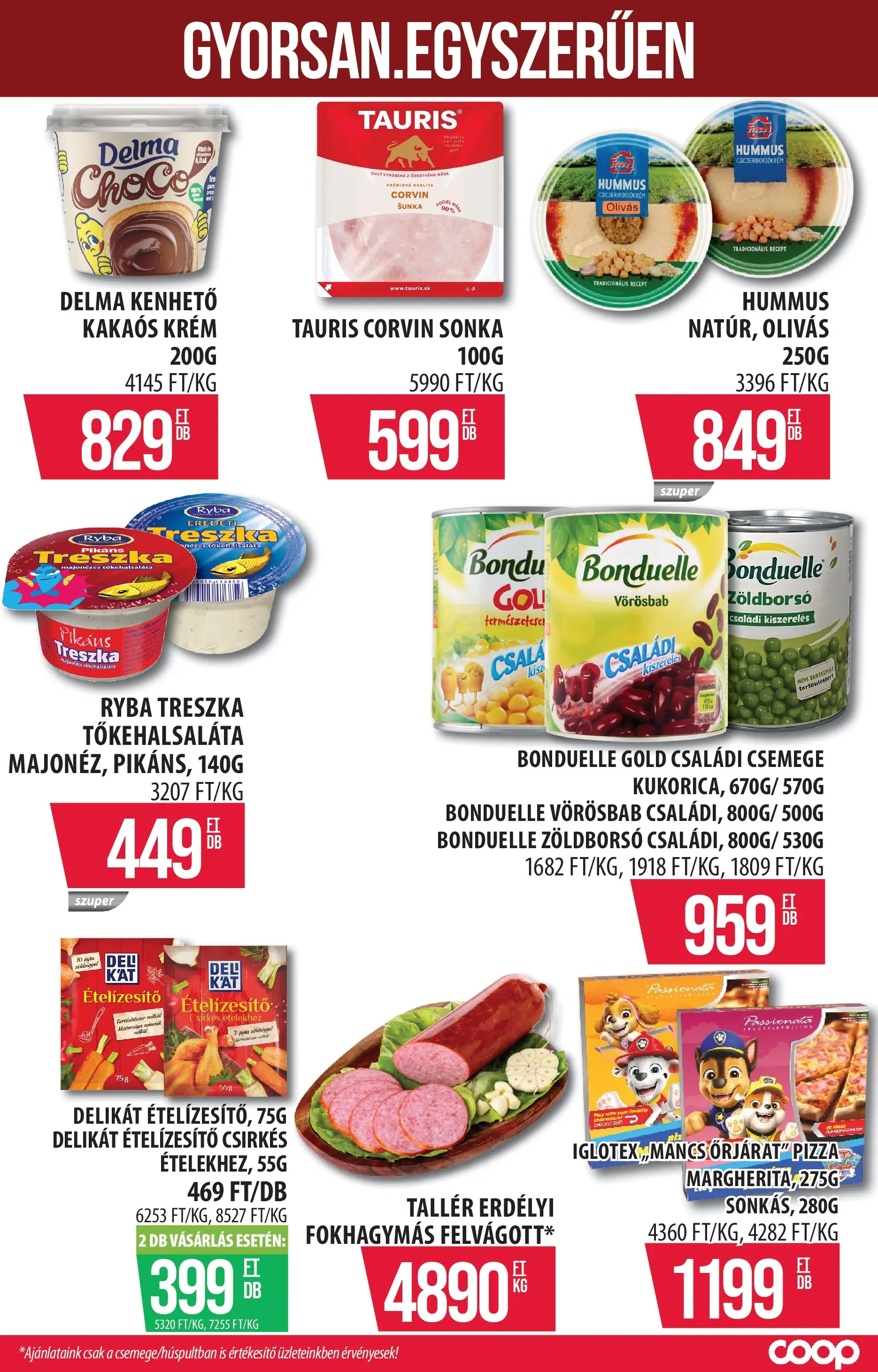 COOP Szolnok Akciós újság Győr - 2026.02.12. -tól/töl > akció, lapozható szórólap 🛍️ | Oldal: 6