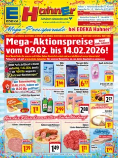 Angebote - Edeka Hahner: Wochenangebote ab 08.02.2026 gültig