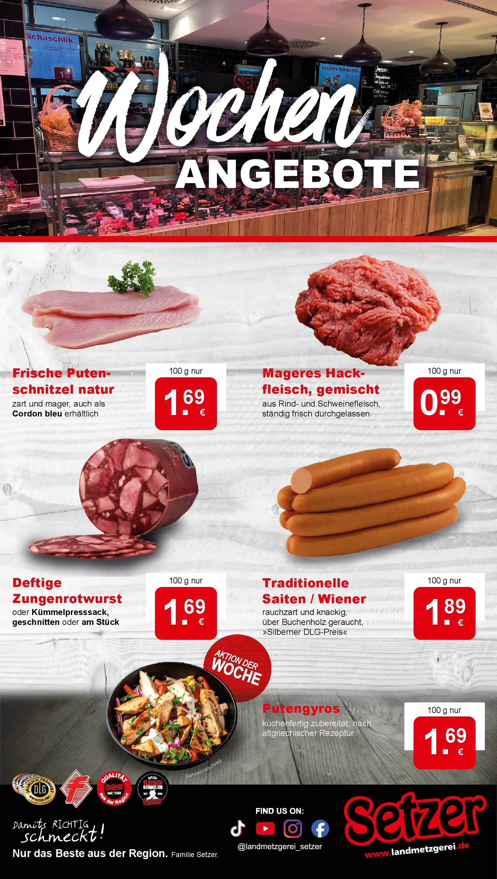 REWE Prospekt ab 09.02.2026 zum Blättern » Angebote | Seite: 14 | Produkte: Schnitzel, Gyros, Fleisch