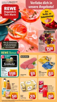 Rewe prospekt Bedburg	 ab 09.02.2026 gültig