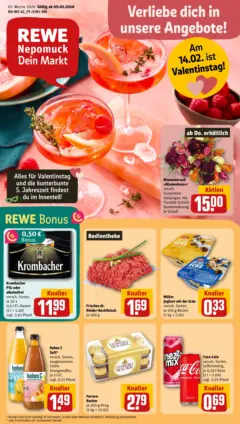 Rewe prospekt Würselen / Broichweiden	 ab 09.02.2026 gültig